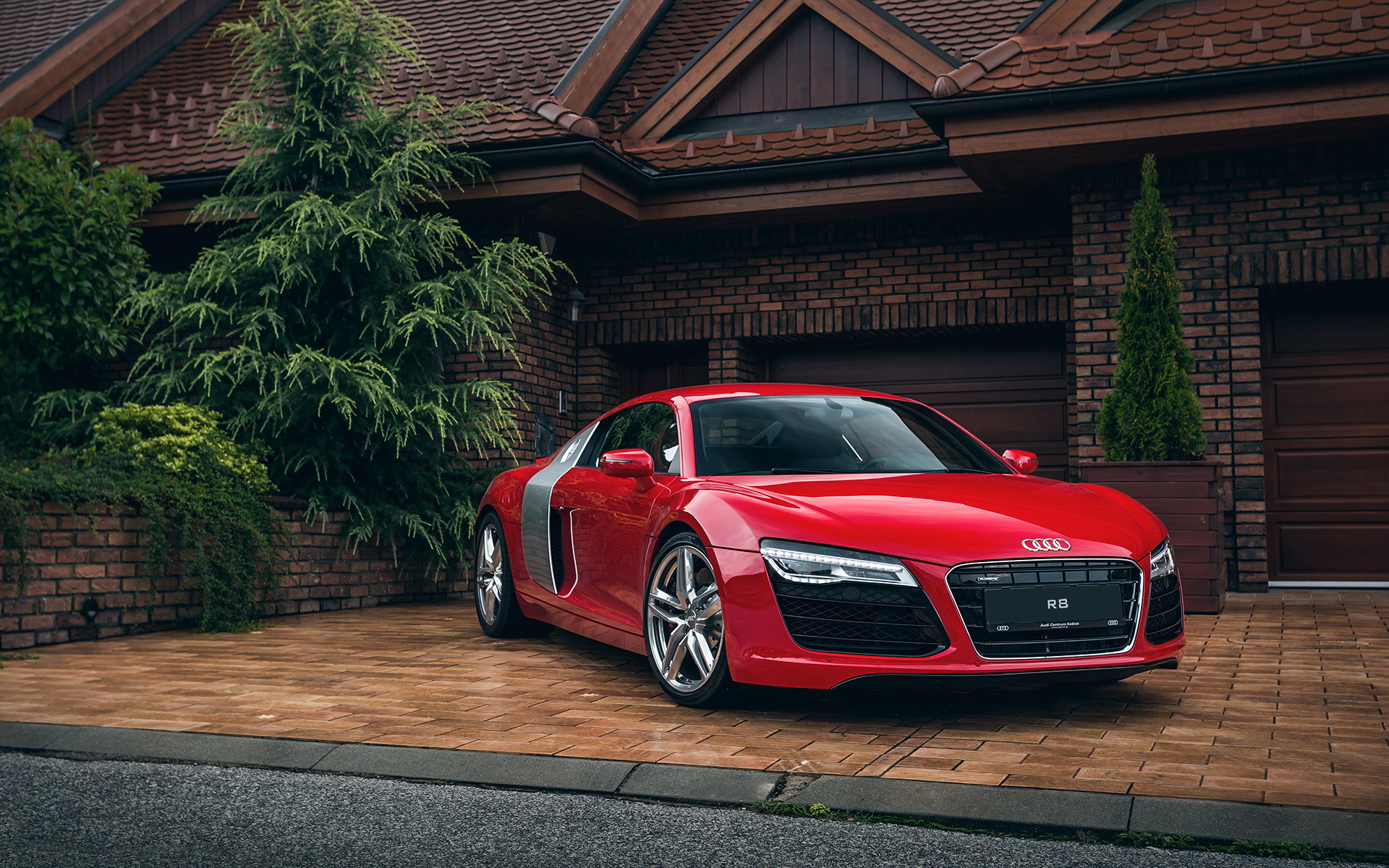 Audi R8 Red Wallpaper HD Car Wallpapers 5501