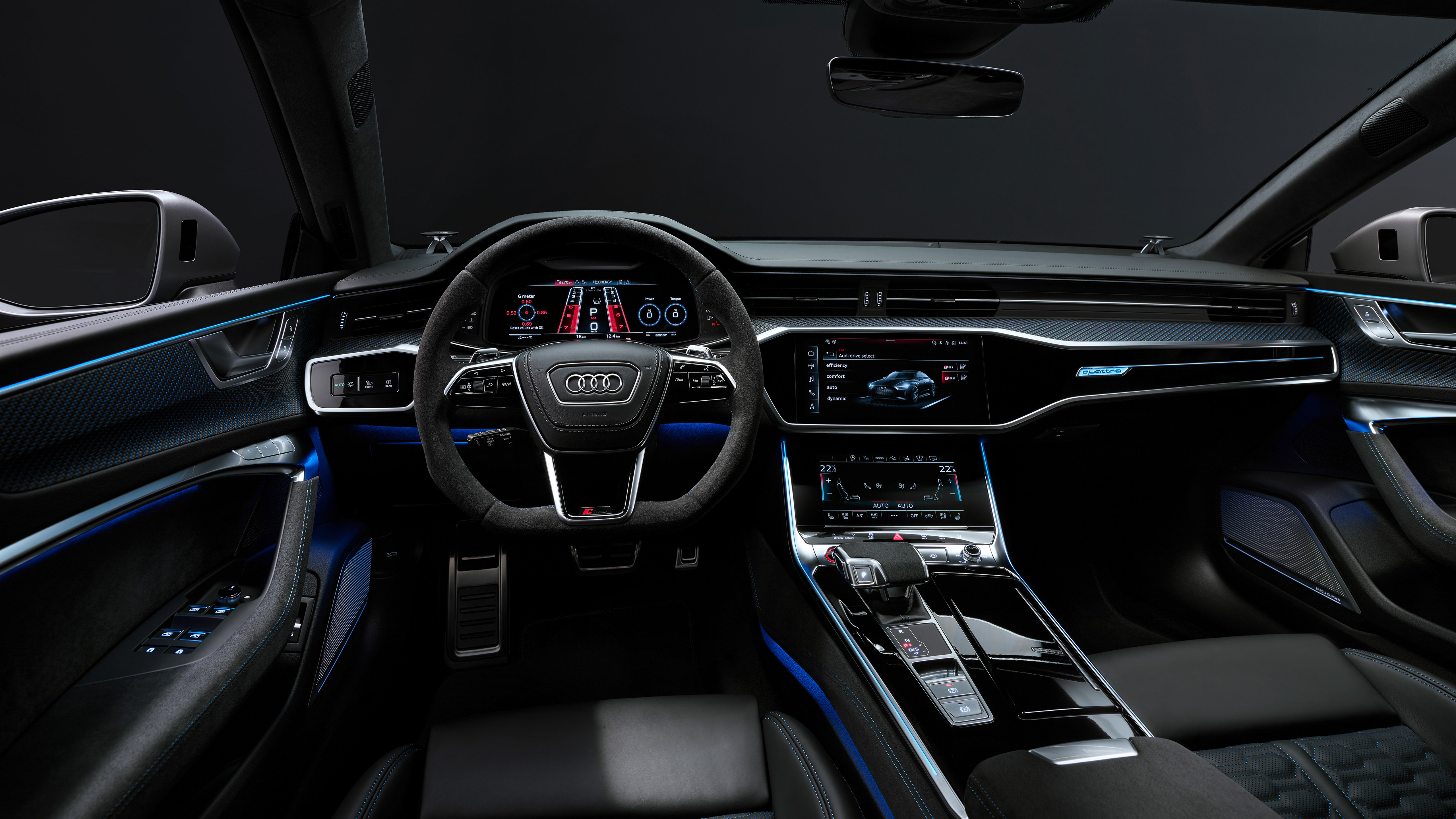 Audi RS7 car headlights night 640x1136 iPhone 55S5CSE wallpaper  background picture image