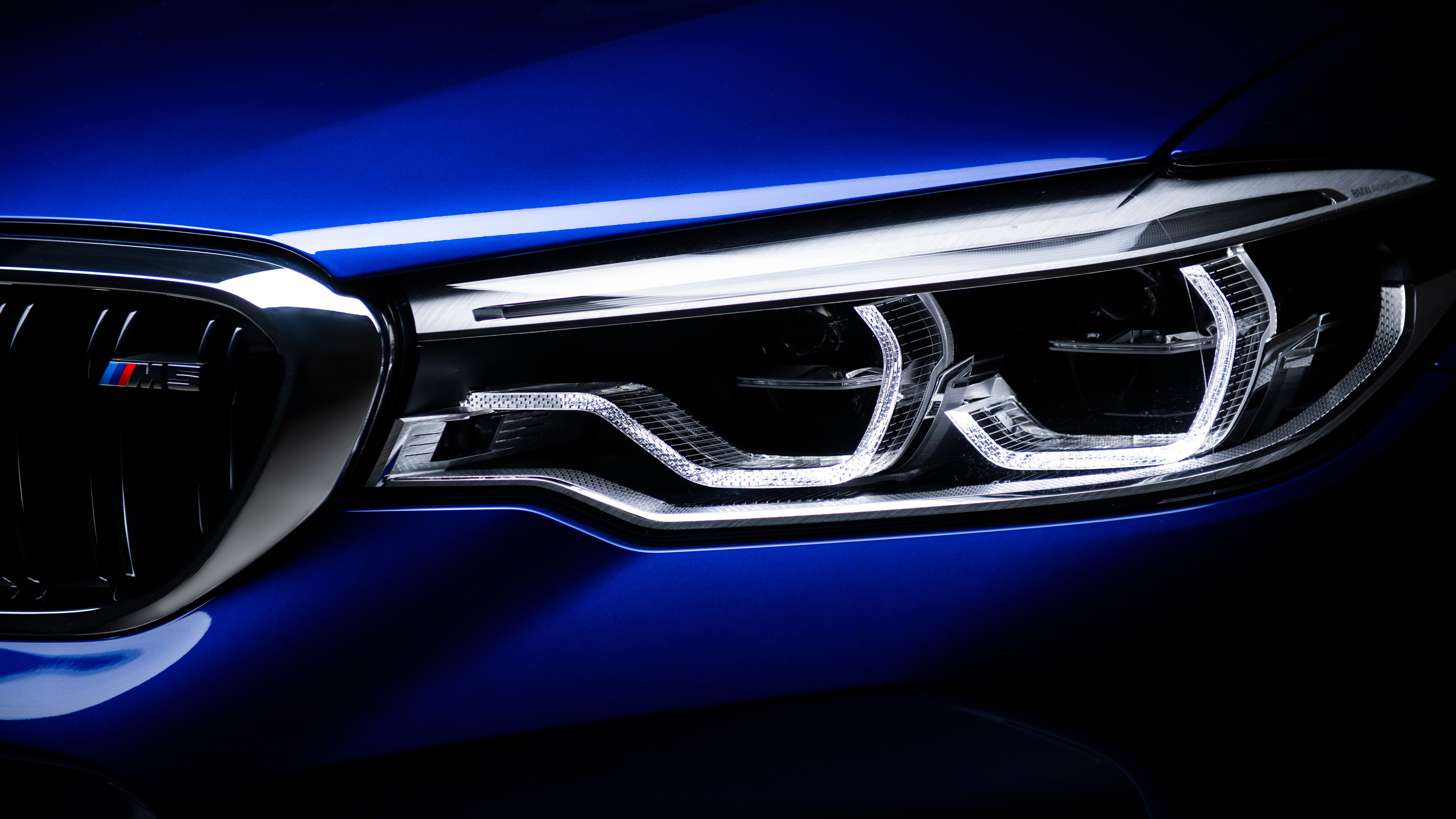 BMW M5 Headlights Wallpaper | HD Car Wallpapers | ID #10628