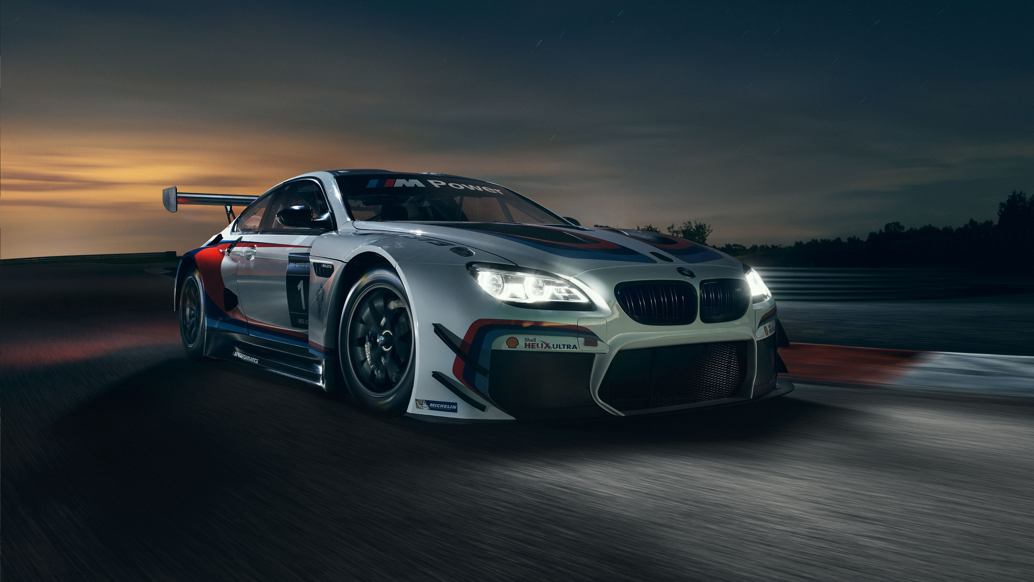 Bmw M Power Racing Track Wallpaper Hd Car Wallpapers Id 8085