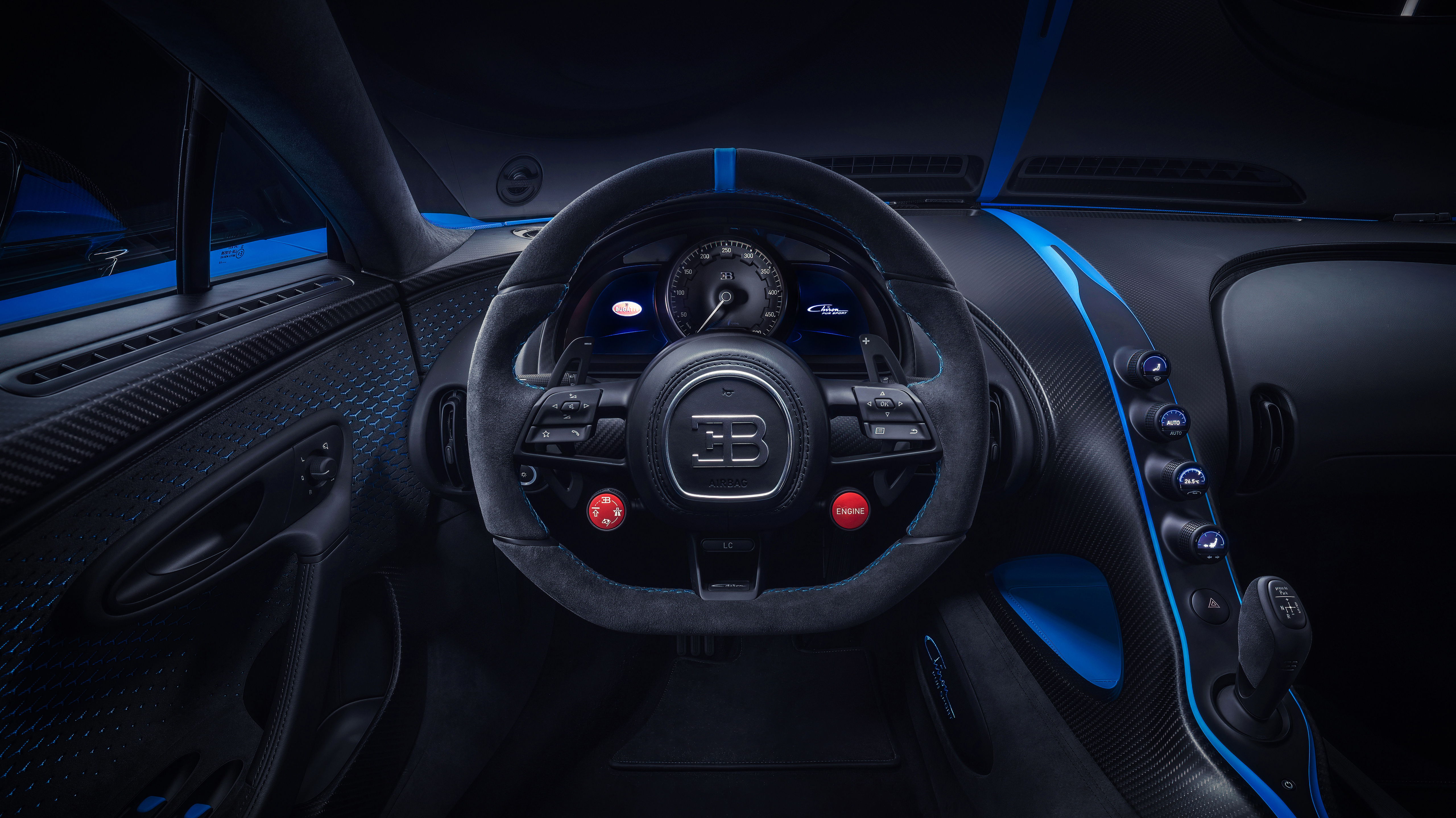 Supercars Gallery Bugatti Centodieci Speedometer