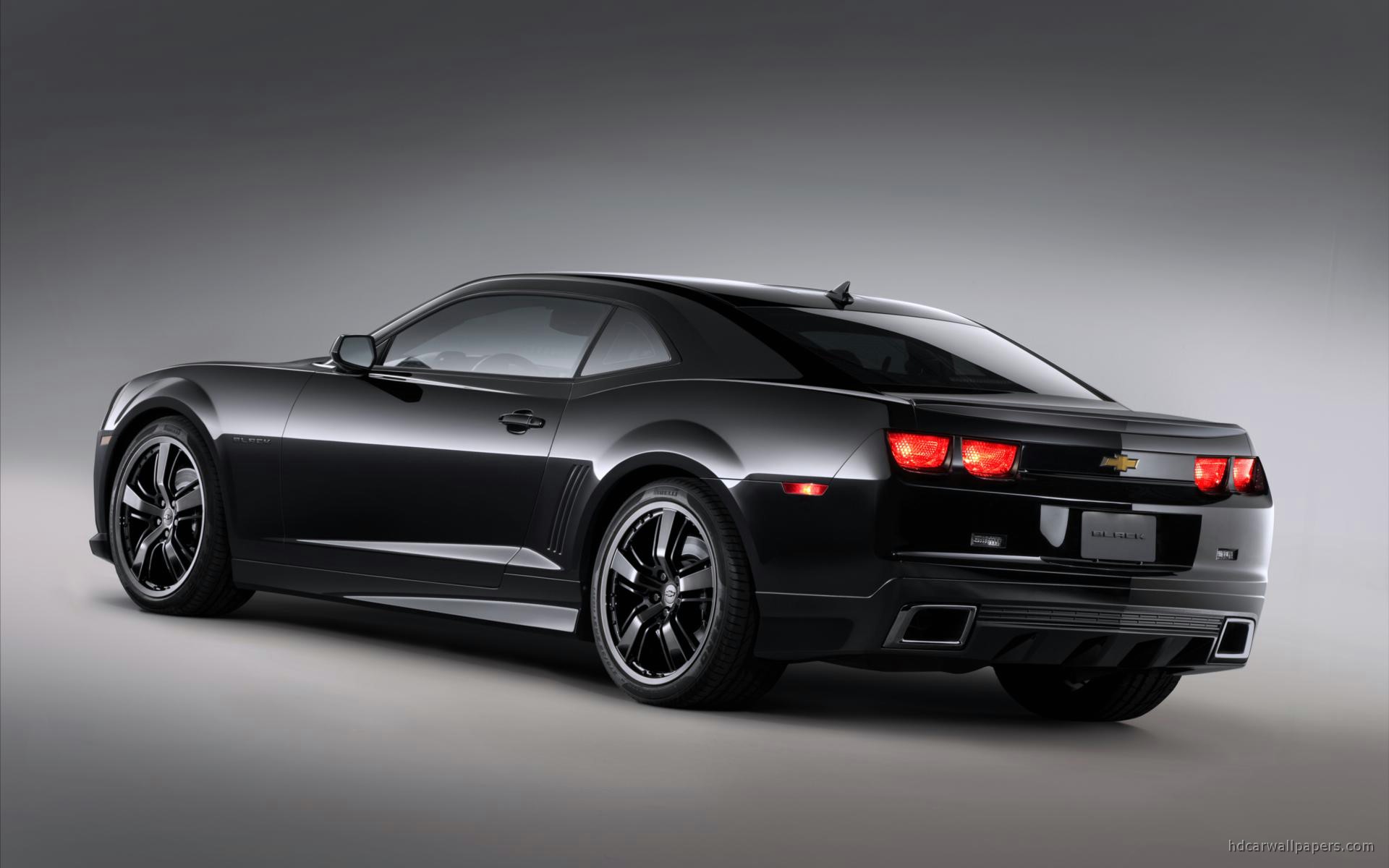  Chevrolet  Camaro Black  Concept 4 Wallpaper HD Car 