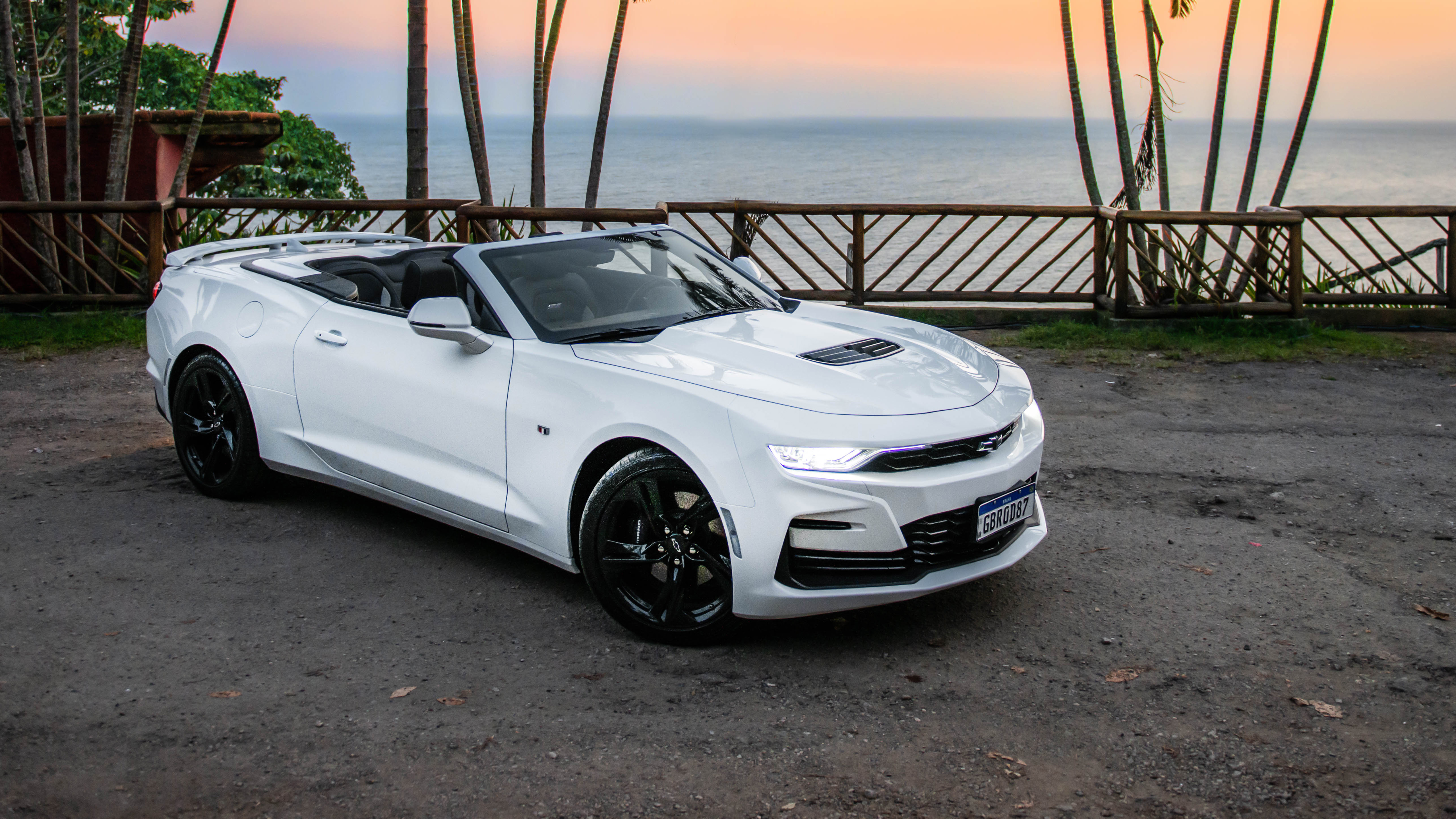 Chevrolet Camaro Ss Convertible 2021 5k 2 Wallpaper Hd Car Wallpapers