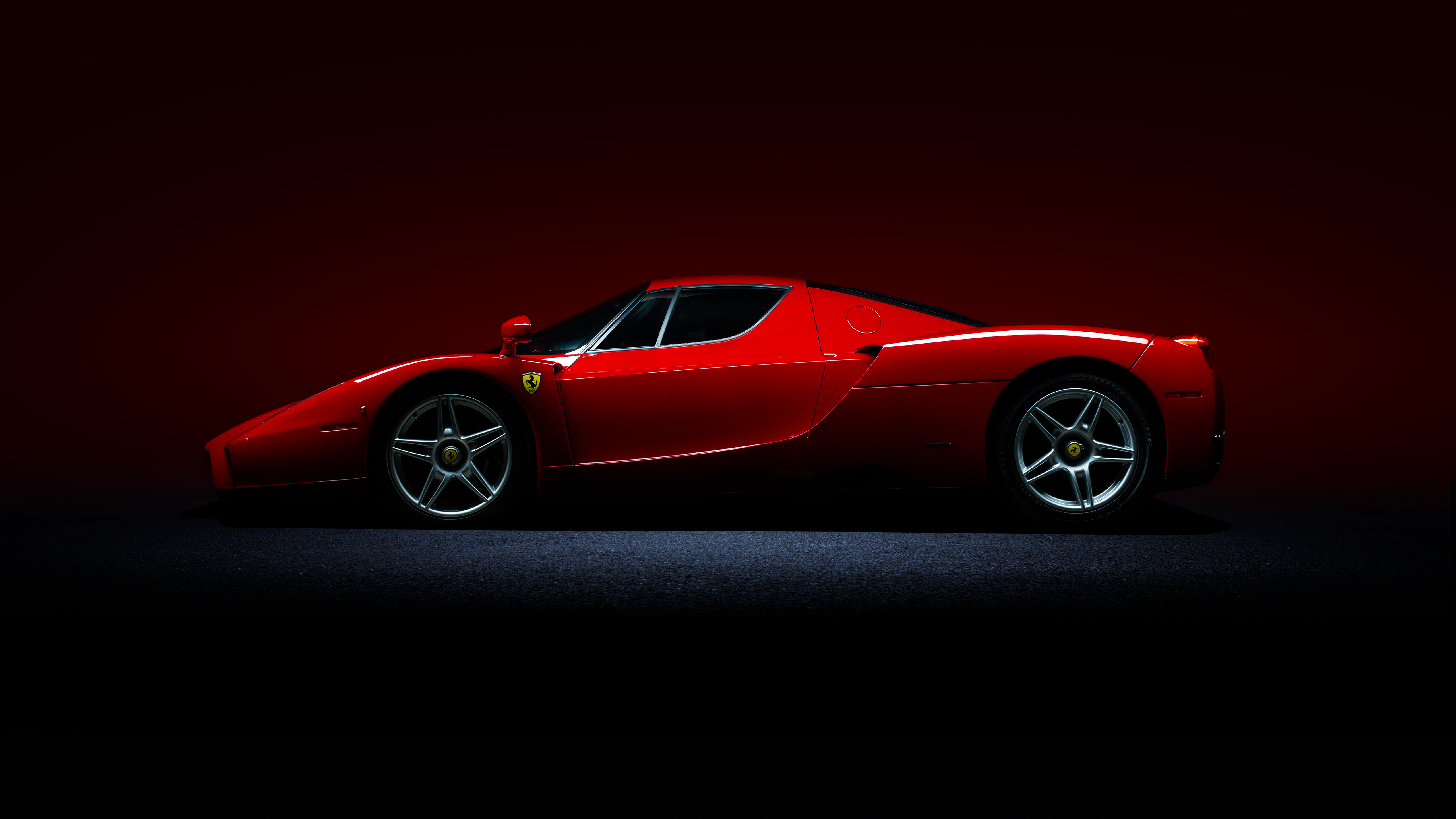 Wallpaper Ferrari, Enzo, Black for mobile and desktop, section ferrari,  resolution 3817x2555 - download