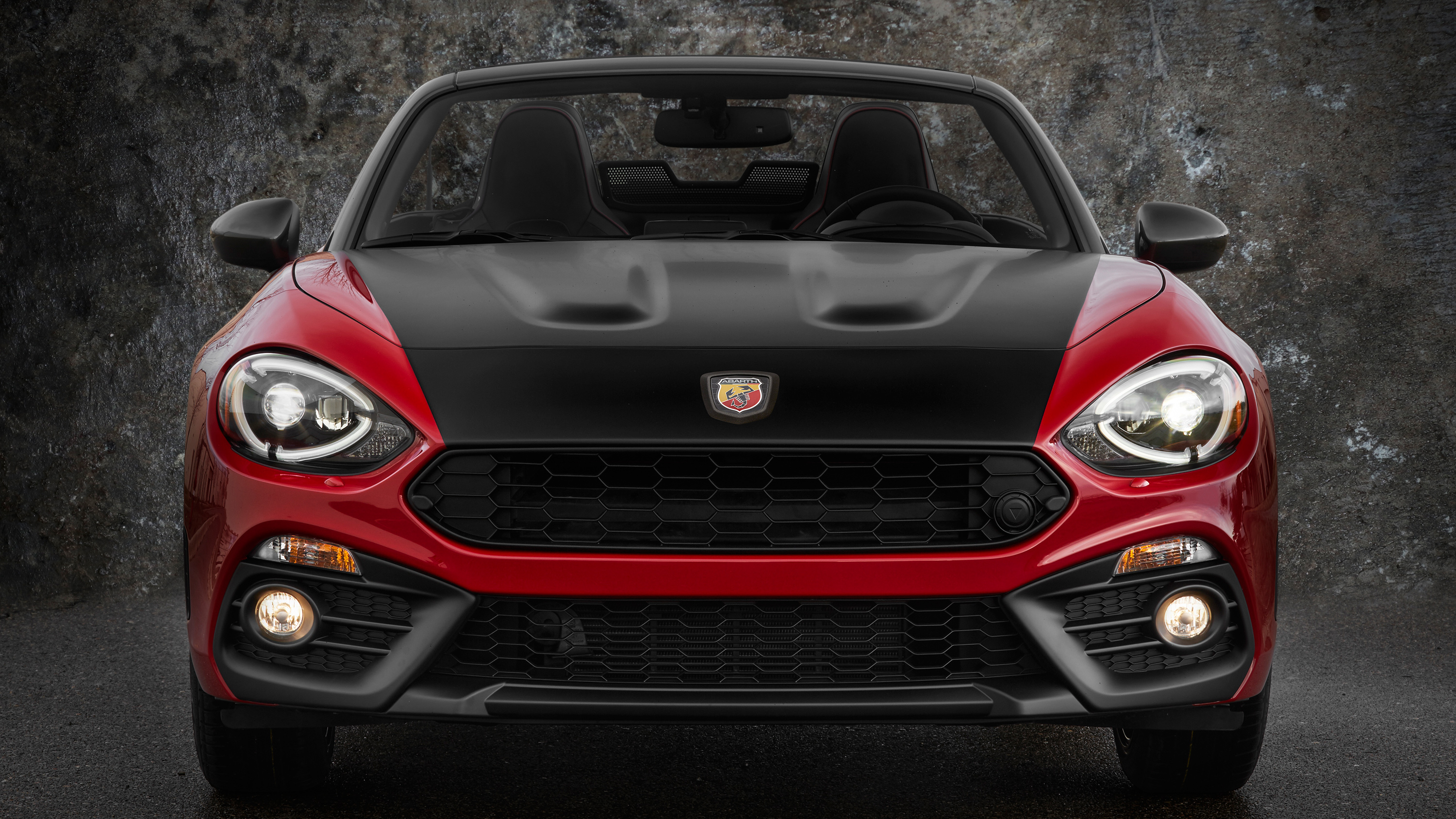 14++ Fiat 124 Spider Abarth Red Wallpaper HD download
