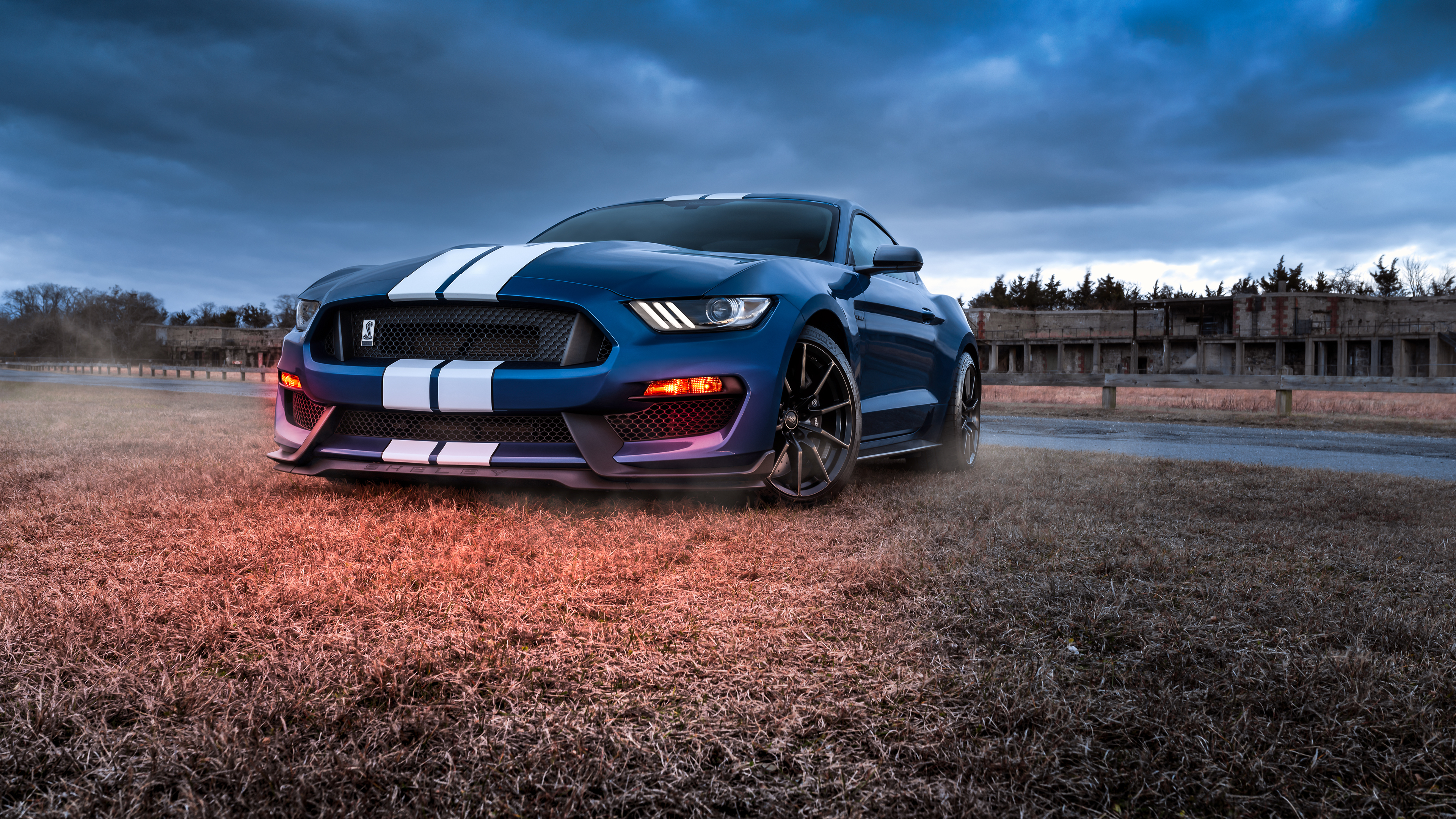 Ford Mustang Wallpaper 4K Aesthetic Night Cellar 4425