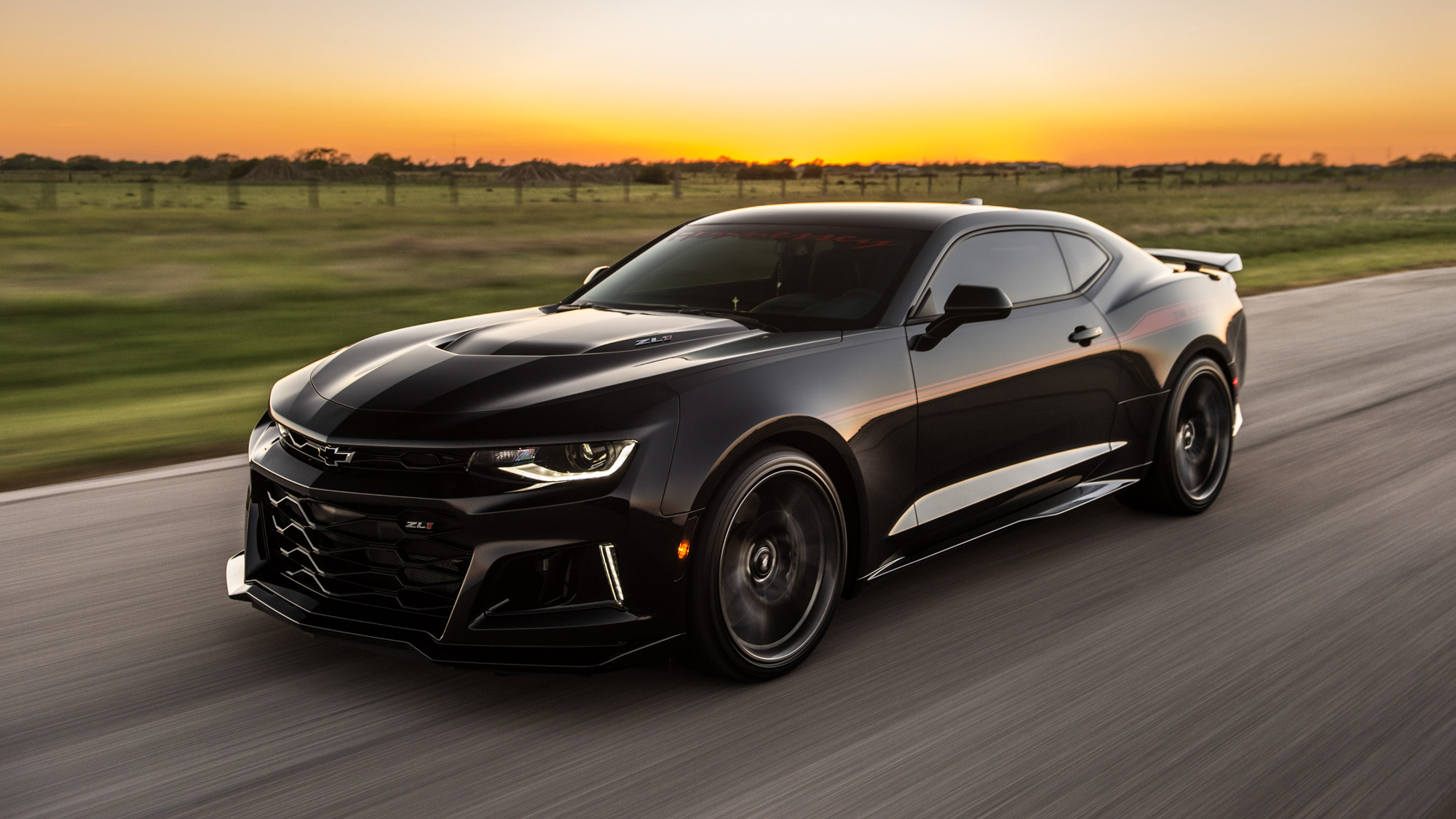 Hennessey Chevrolet Camaro Zl1 Hpe1000 The Exorcist Wallpaper Hd Car