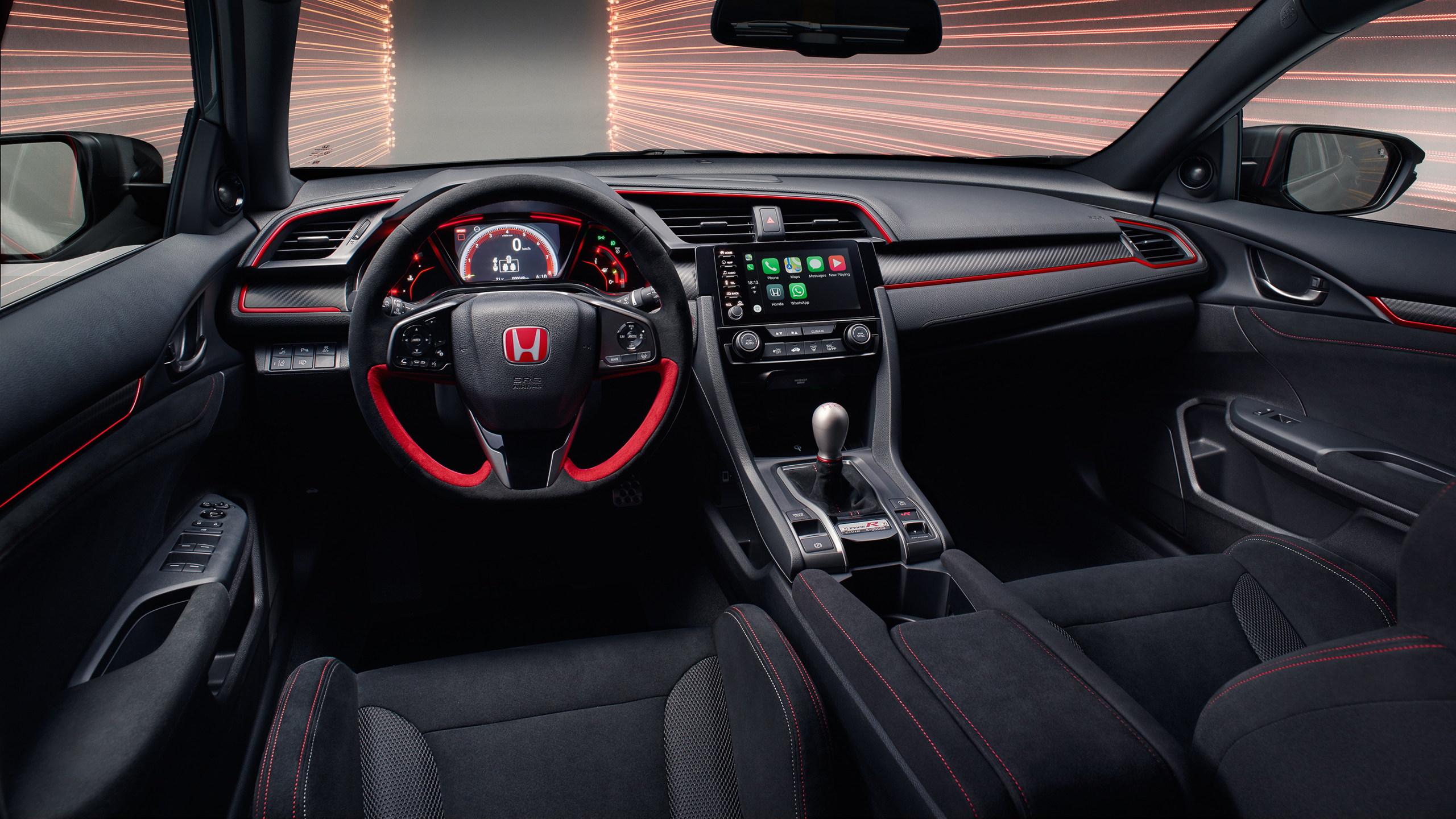 Honda Civic Type R Sport Line 2020 Interior Wallpaper Hd Car