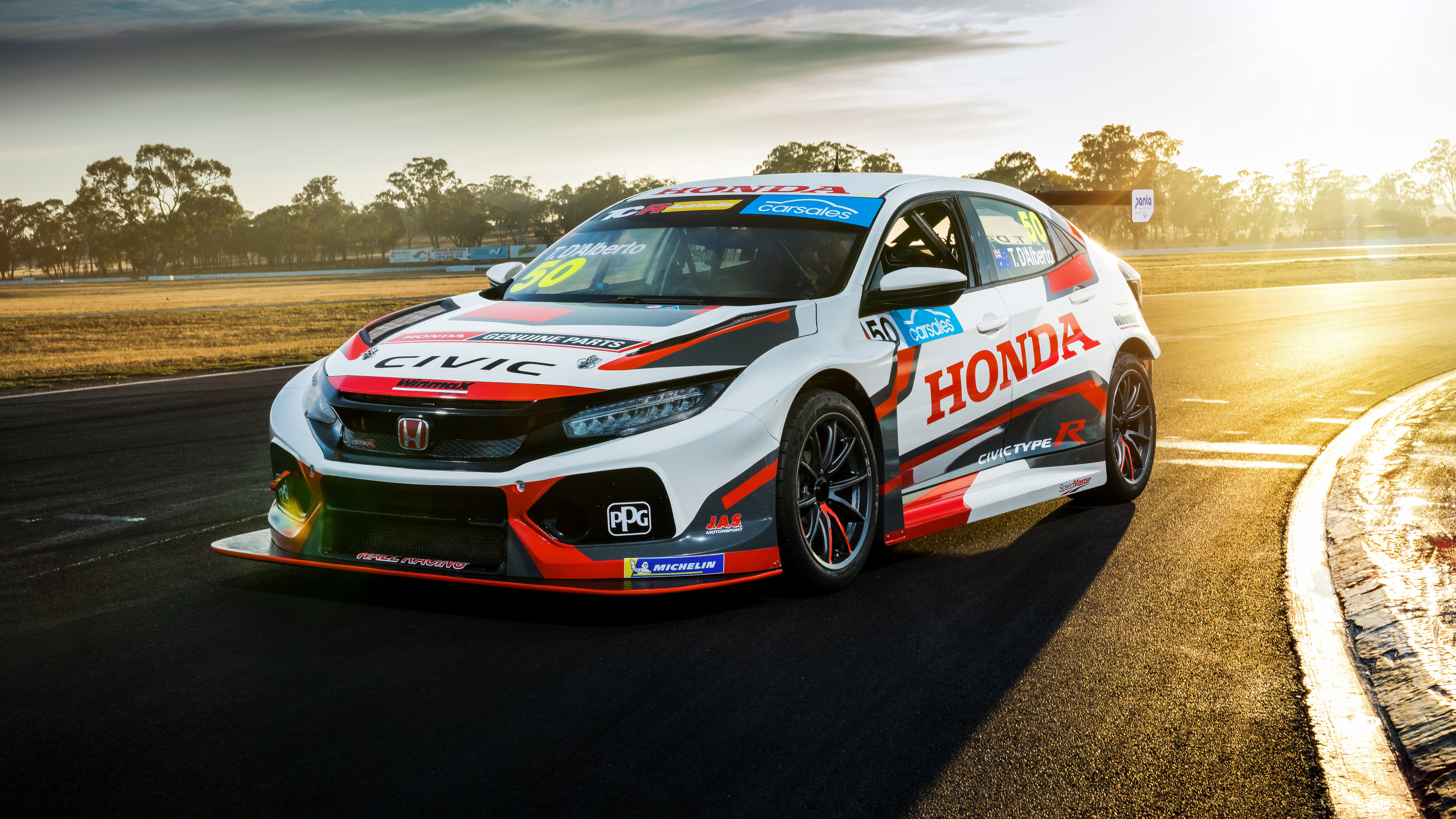 Honda Civic Type R Tcr 5k Wallpaper Hd Car Wallpapers Id