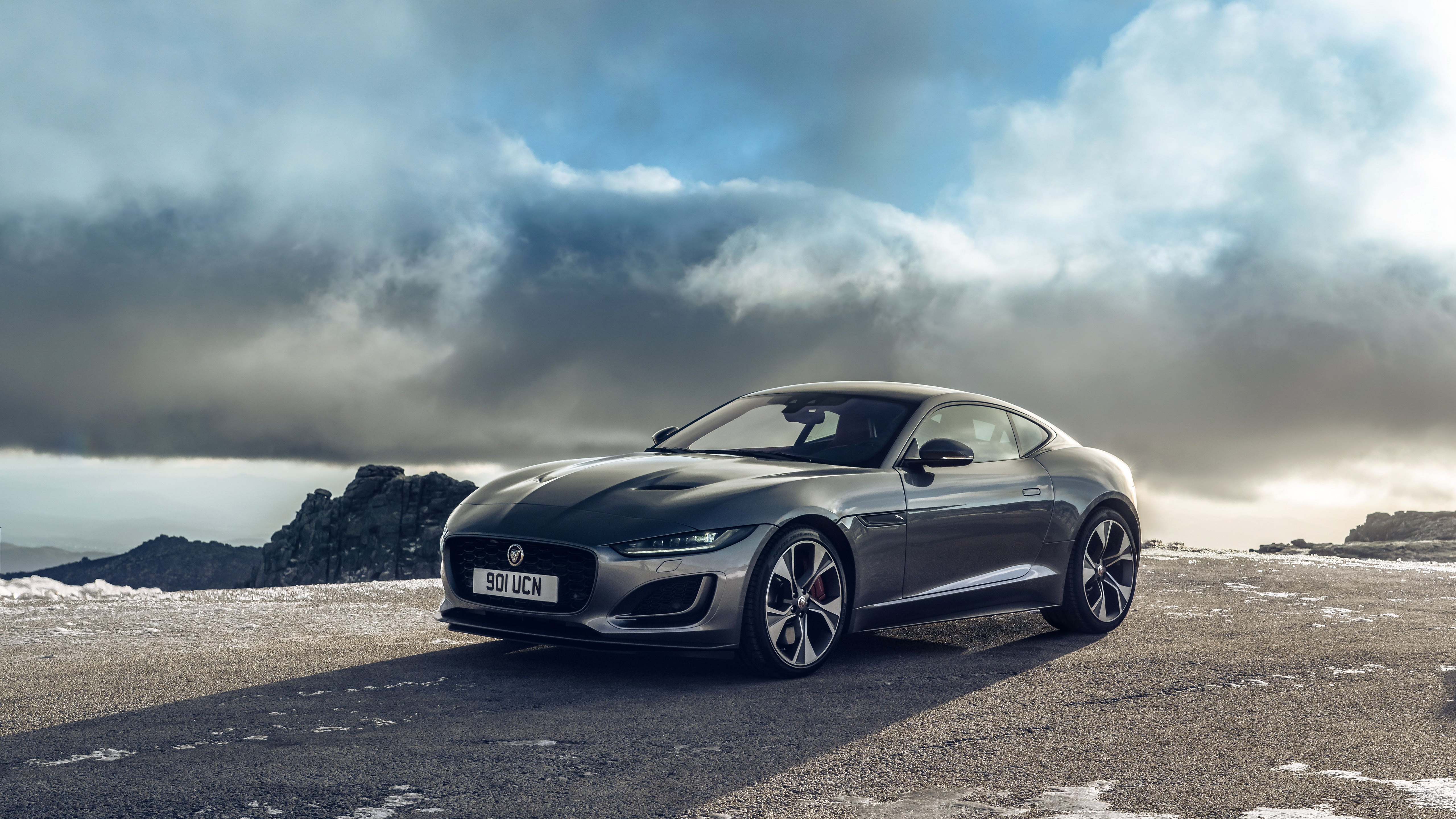Jaguar F Type P300 Coupe First Edition 2020 4k Wallpaper Hd Car