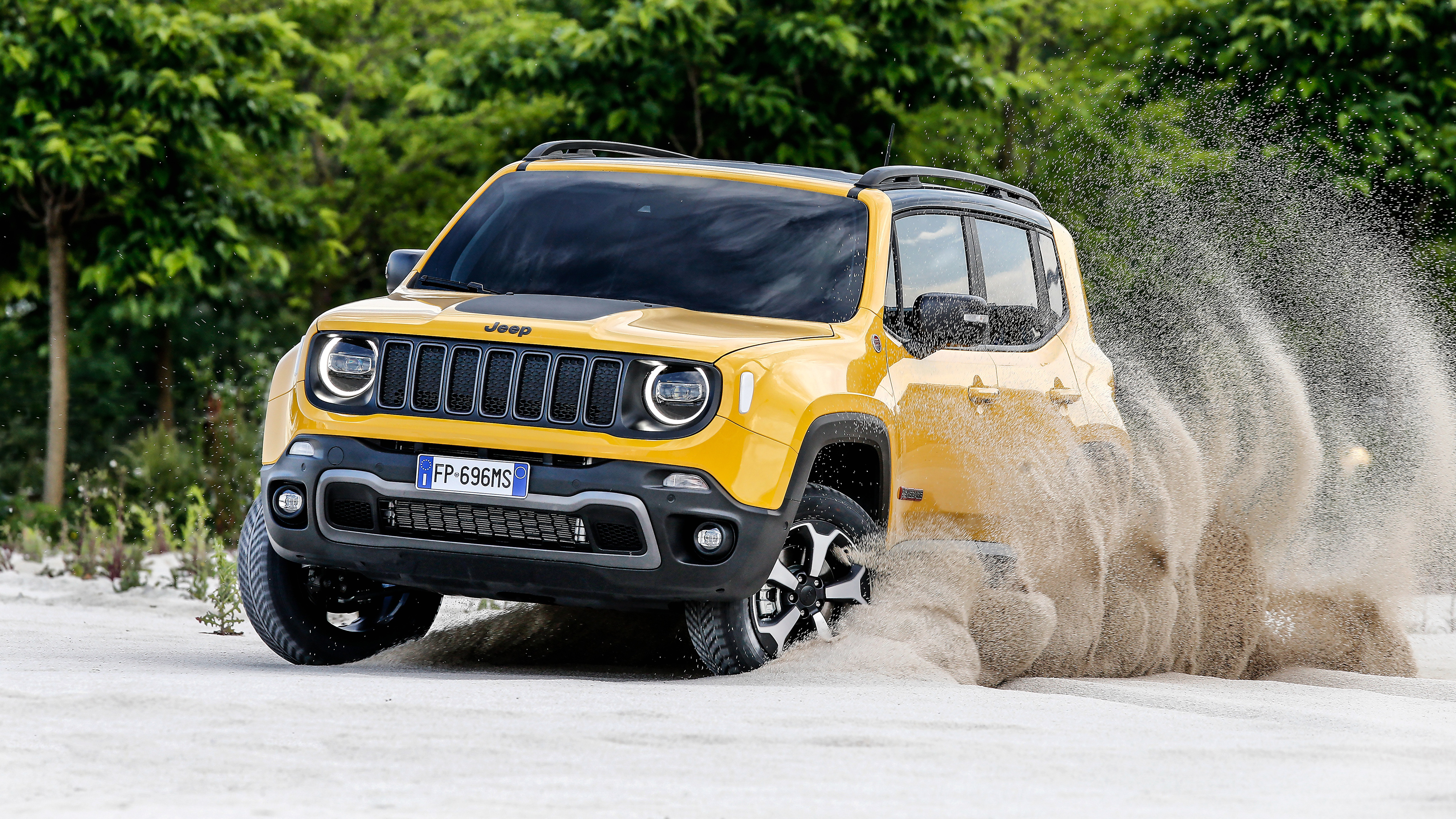 Jeep Renegade Trailhawk 2018 4K Wallpaper HD Car