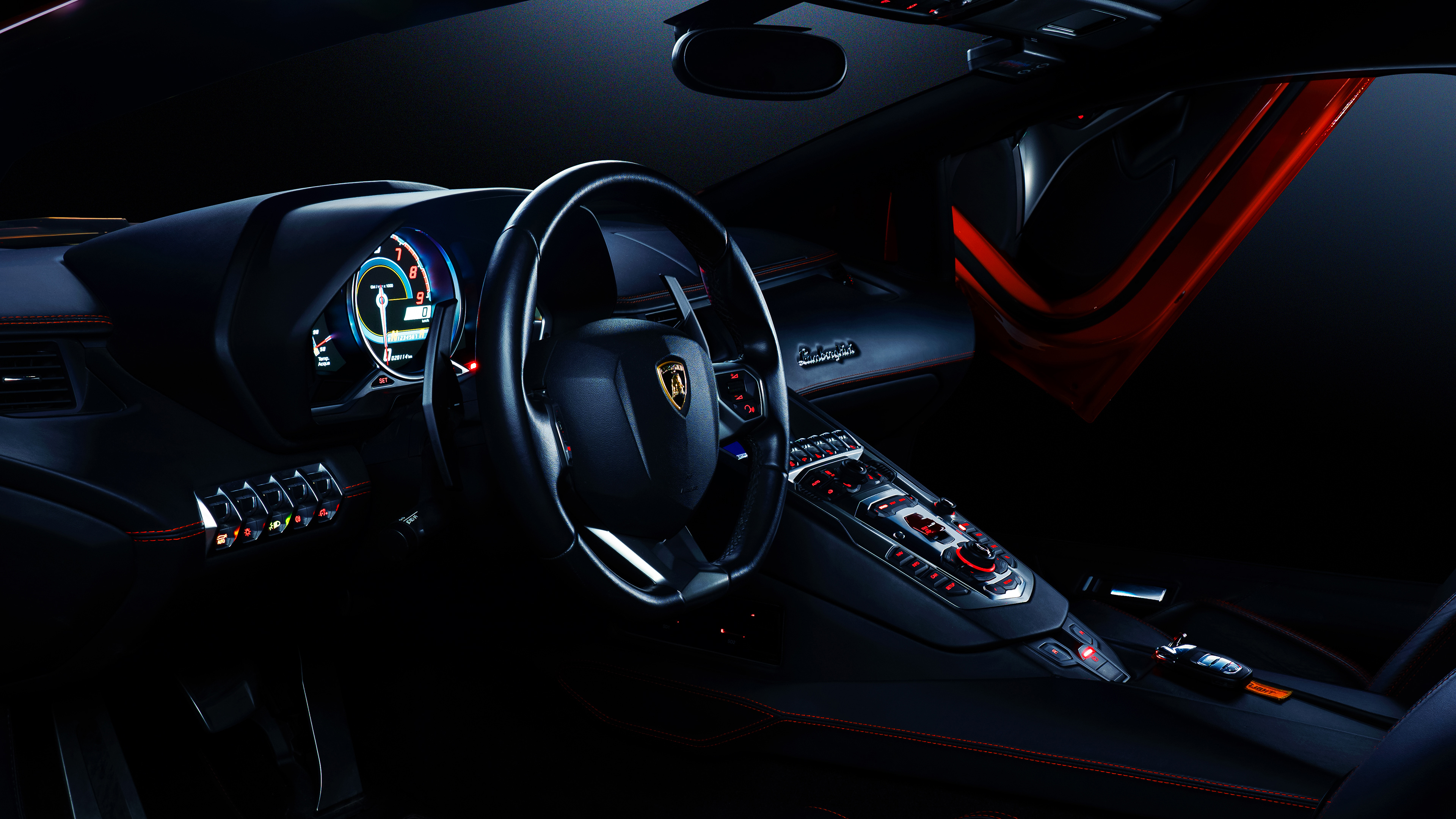 lamborghini aventador interior wallpaper