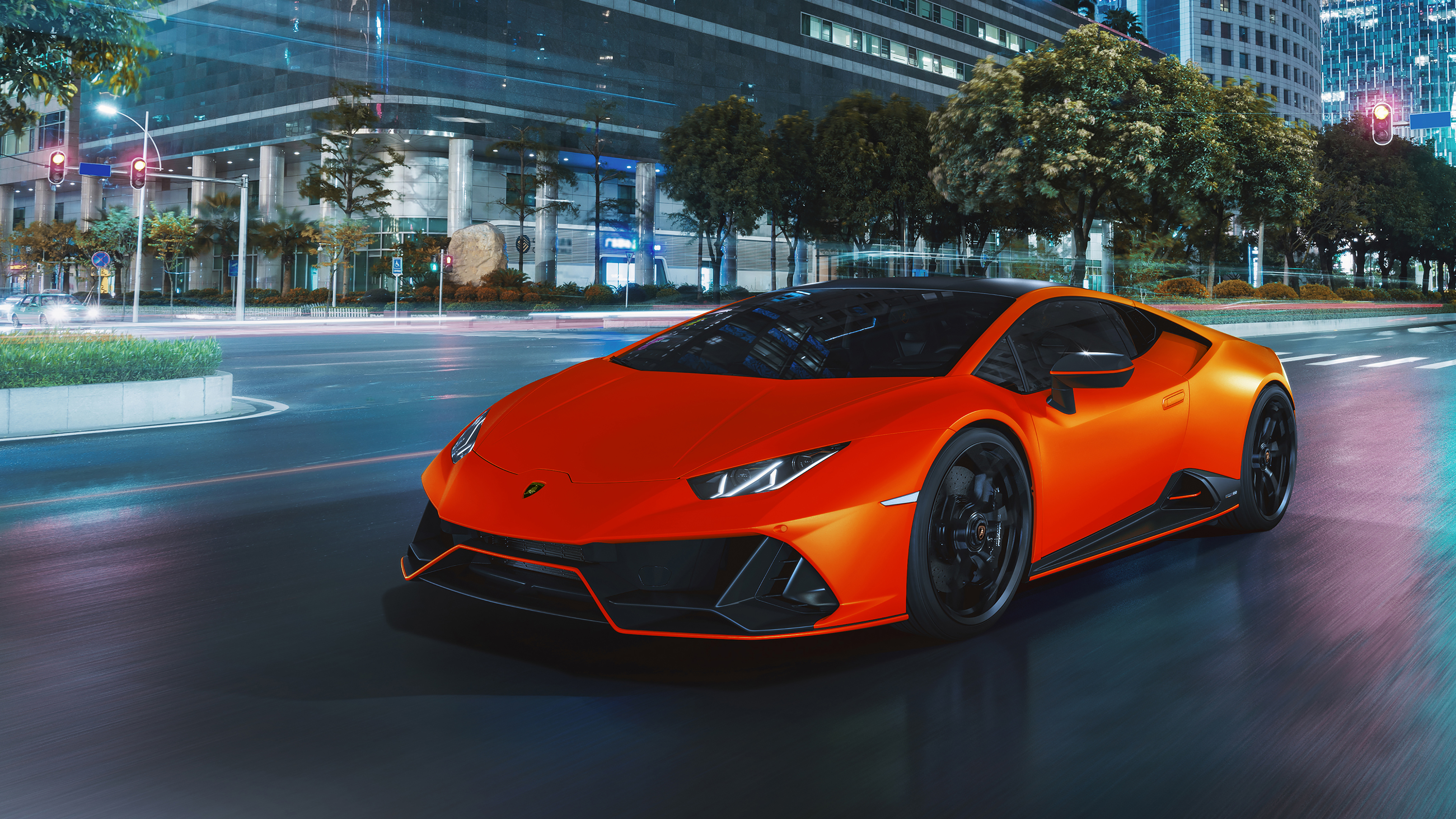 Lamborghini Huracán EVO Fluo Capsule 2021 4K 4 Wallpaper ...