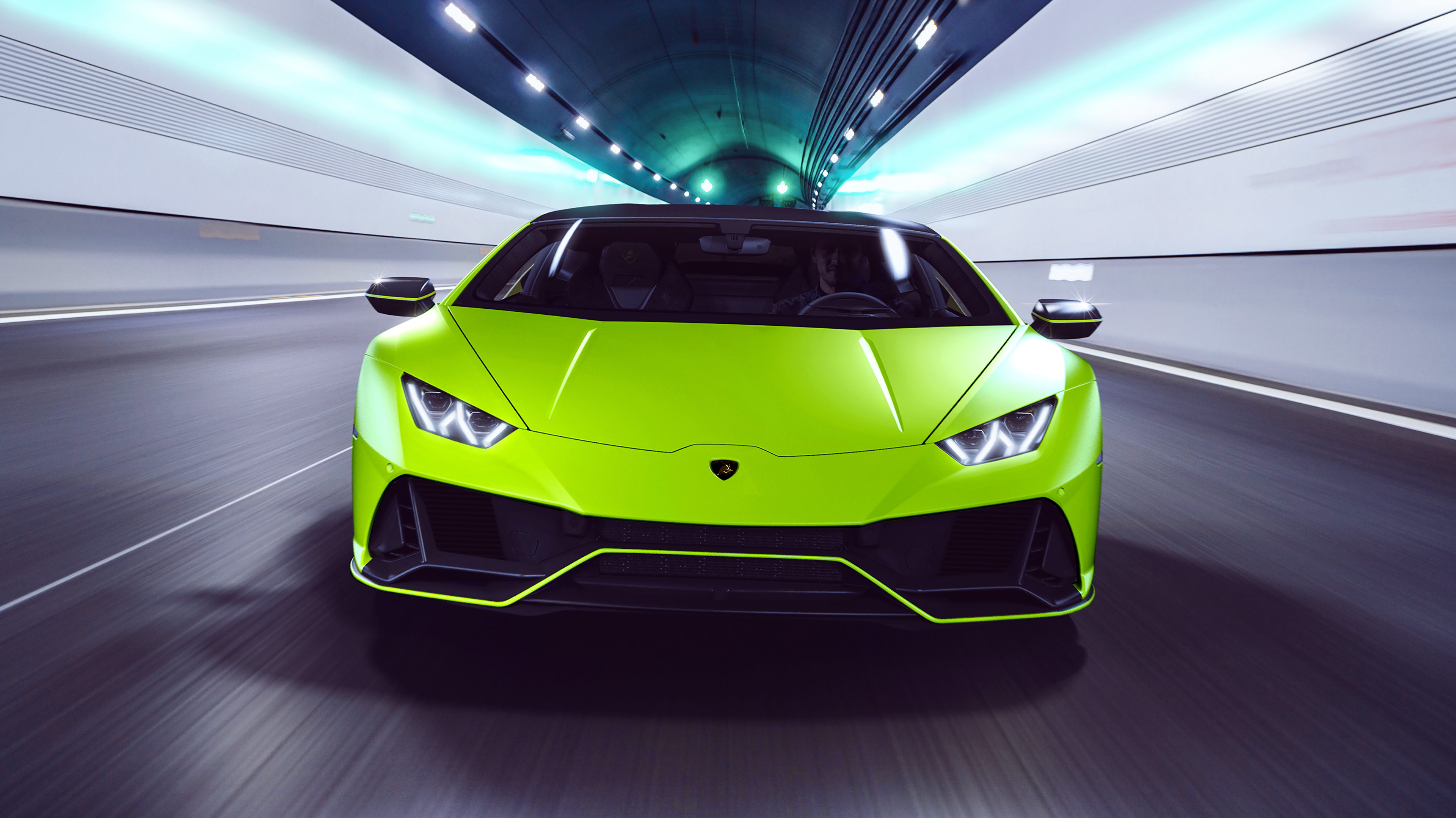 Lamborghini Huracán EVO Fluo Capsule 2021 4K 5 Wallpaper | HD Car