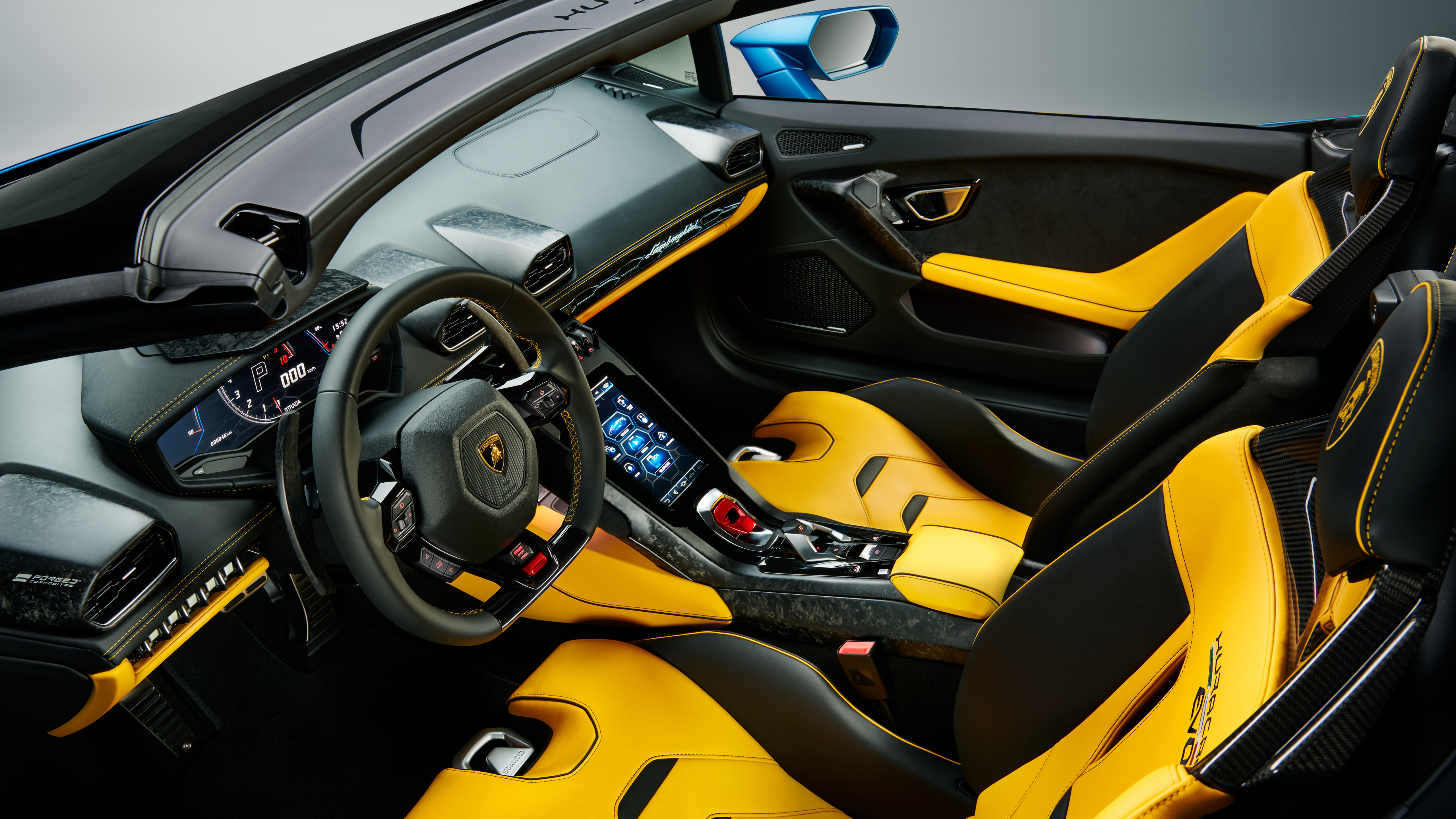 Lamborghini Huracan EVO RWD Spyder 2020 5K Interior ...
