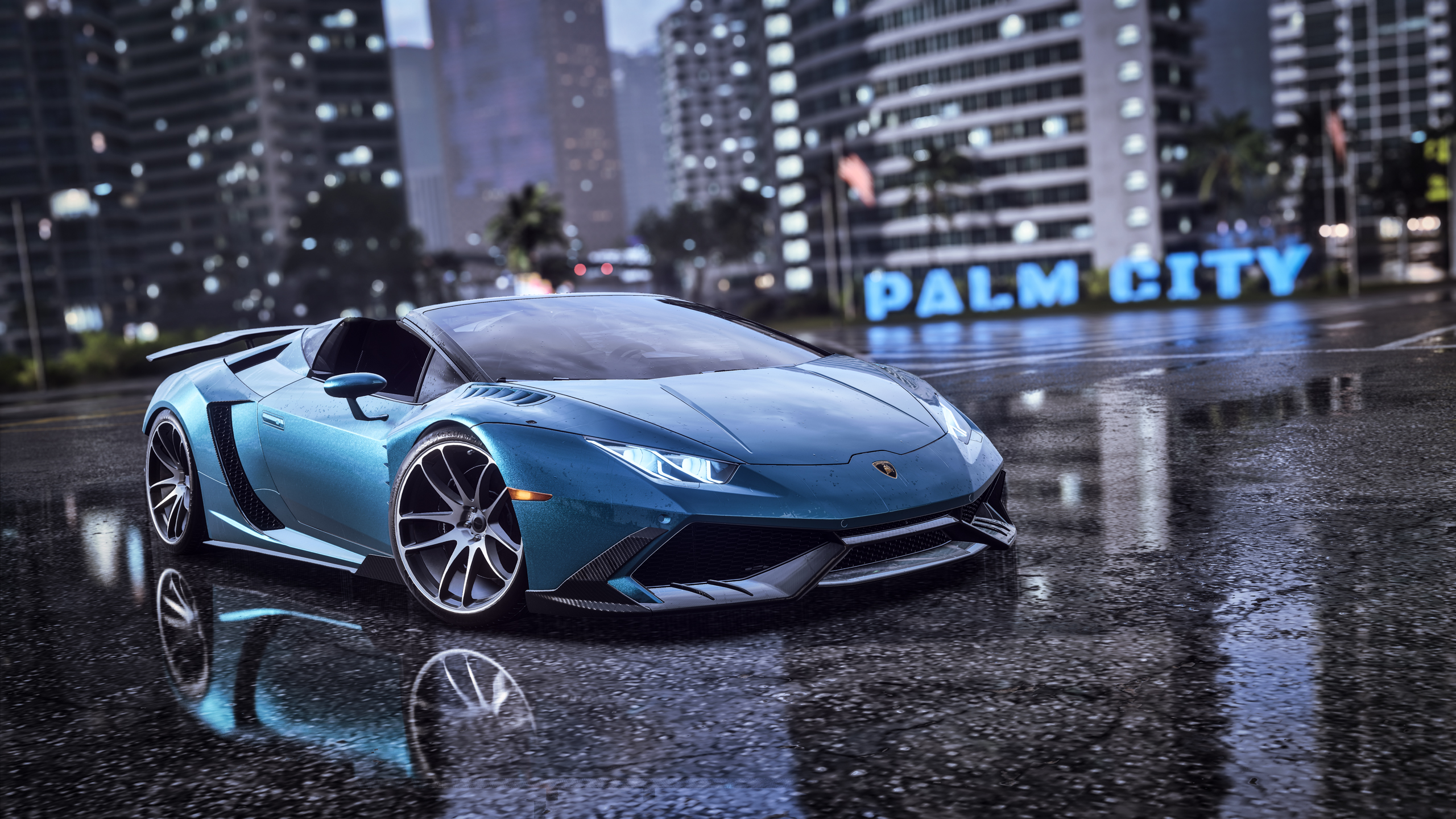 Lamborghini in Need For Speed Heat Wallpaper - HD Car Wallpapers #13733