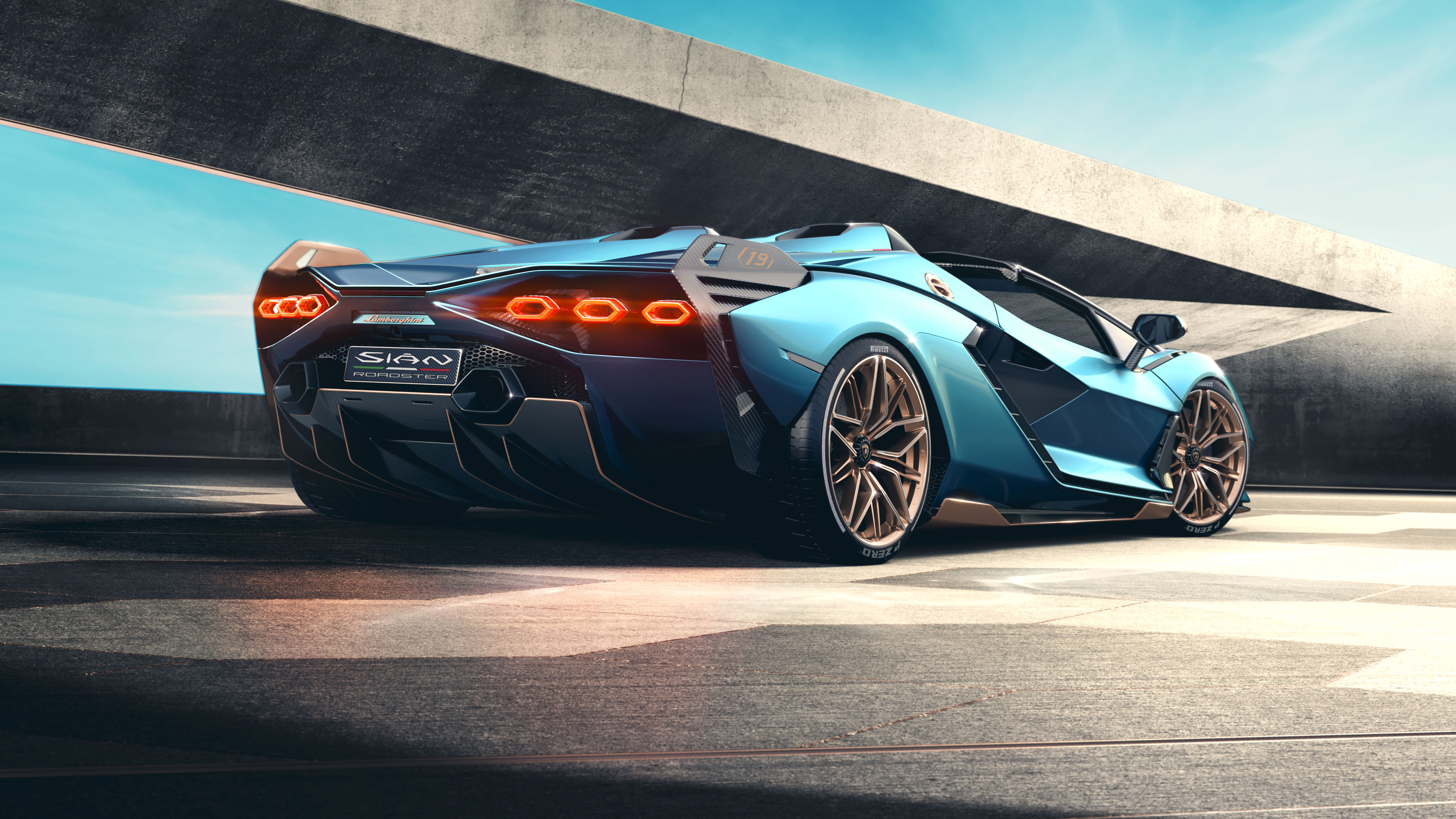 Lamborghini Sian Roadster 2020 4K 8K 3 Wallpaper | HD Car Wallpapers