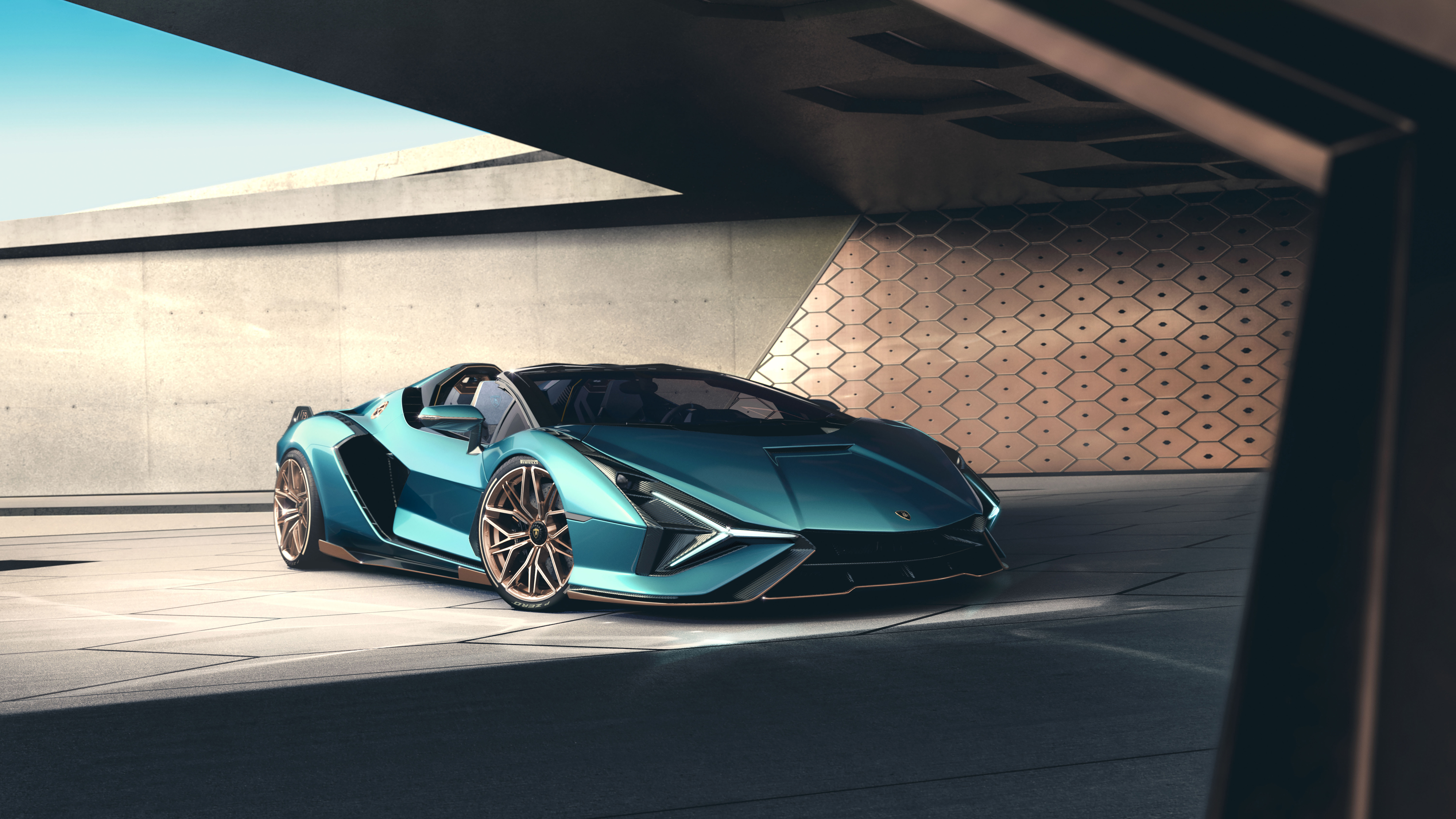 Lamborghini Sian Roadster 2020 4K 8K 9 Wallpaper | HD Car Wallpapers