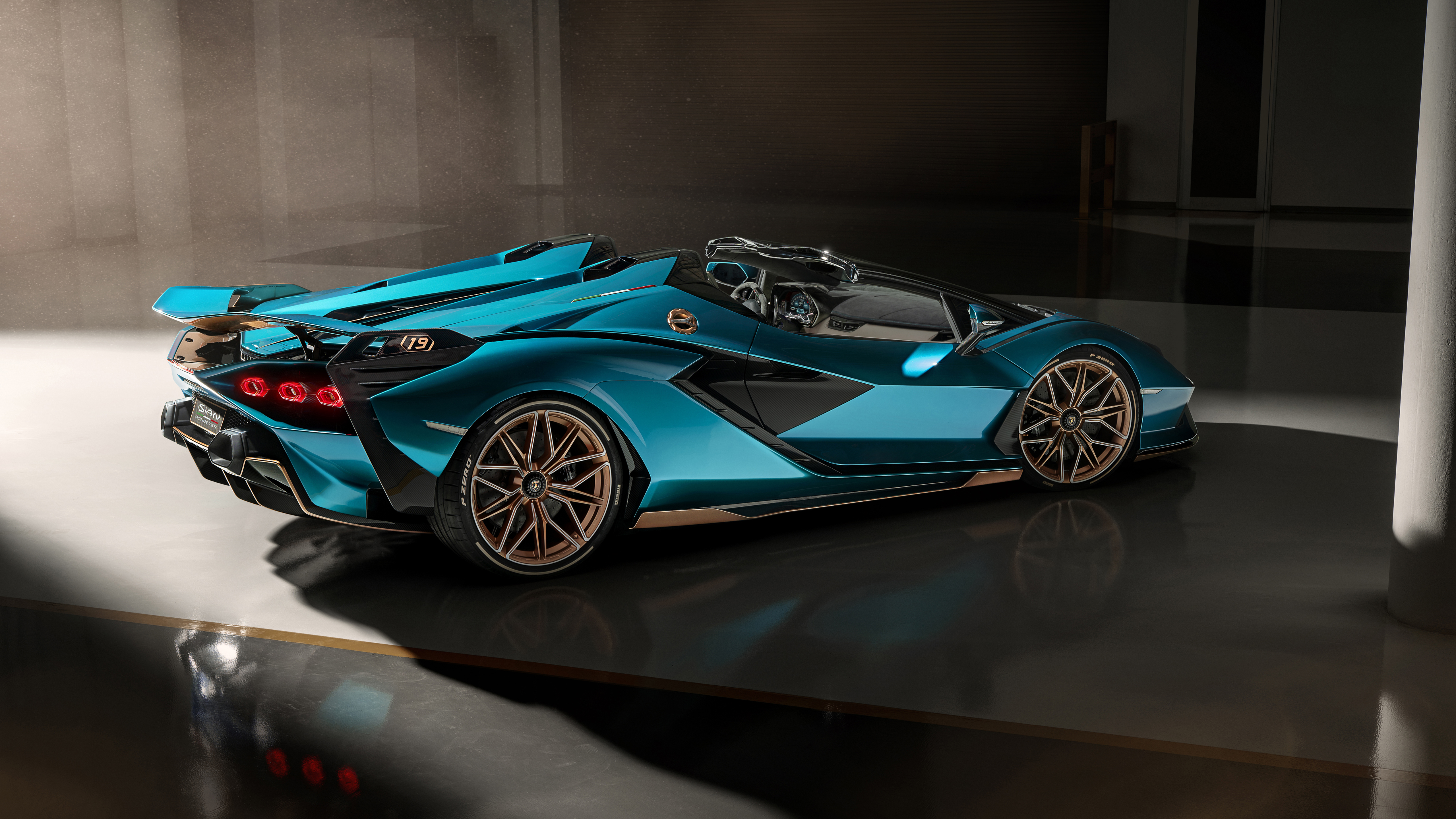 Lamborghini Sián Roadster 2020 5K Wallpaper | HD Car Wallpapers | ID #15313