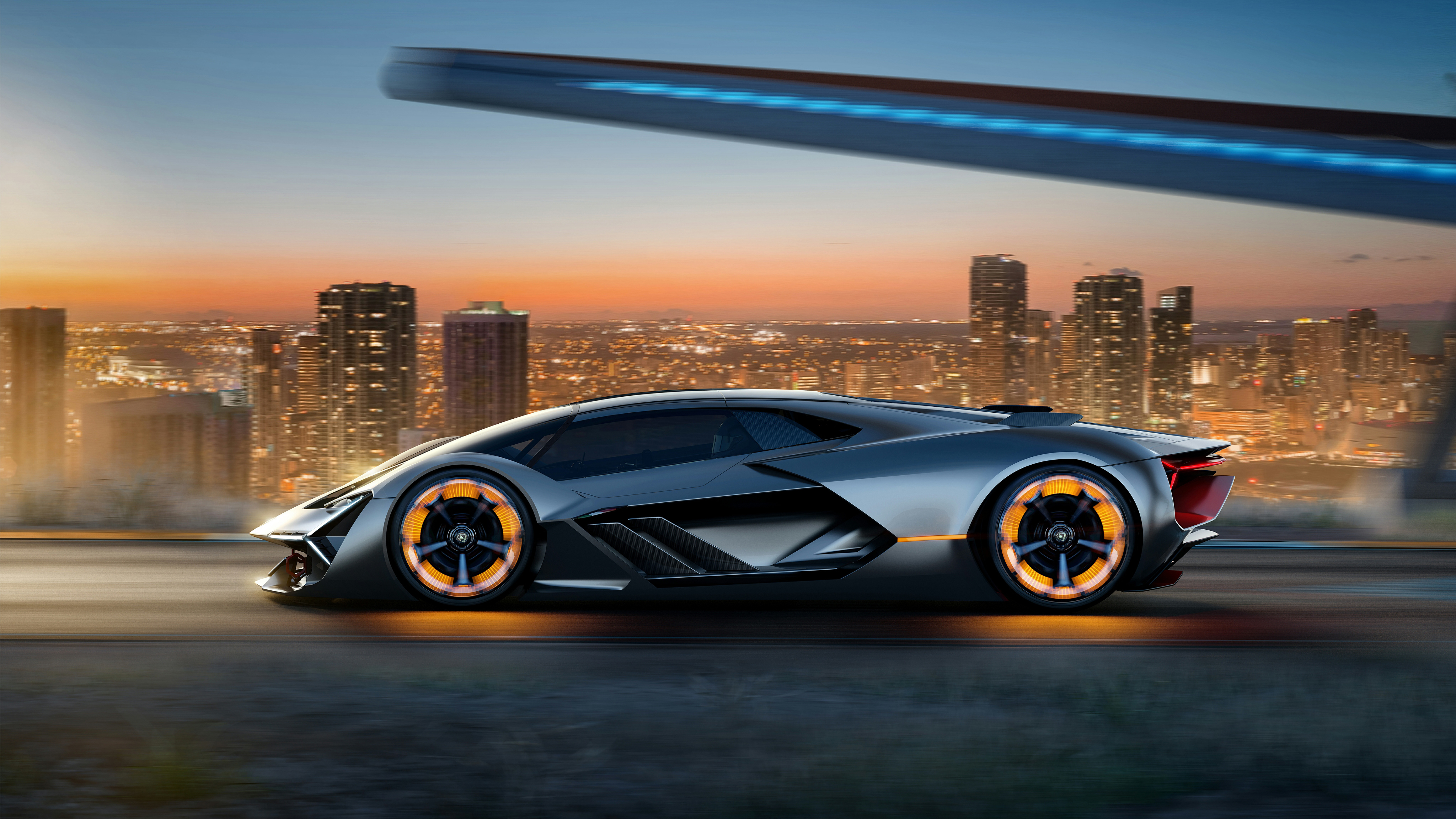 Lamborghini Terzo Millennio EV Supercar 4K 3 Wallpaper HD Car 