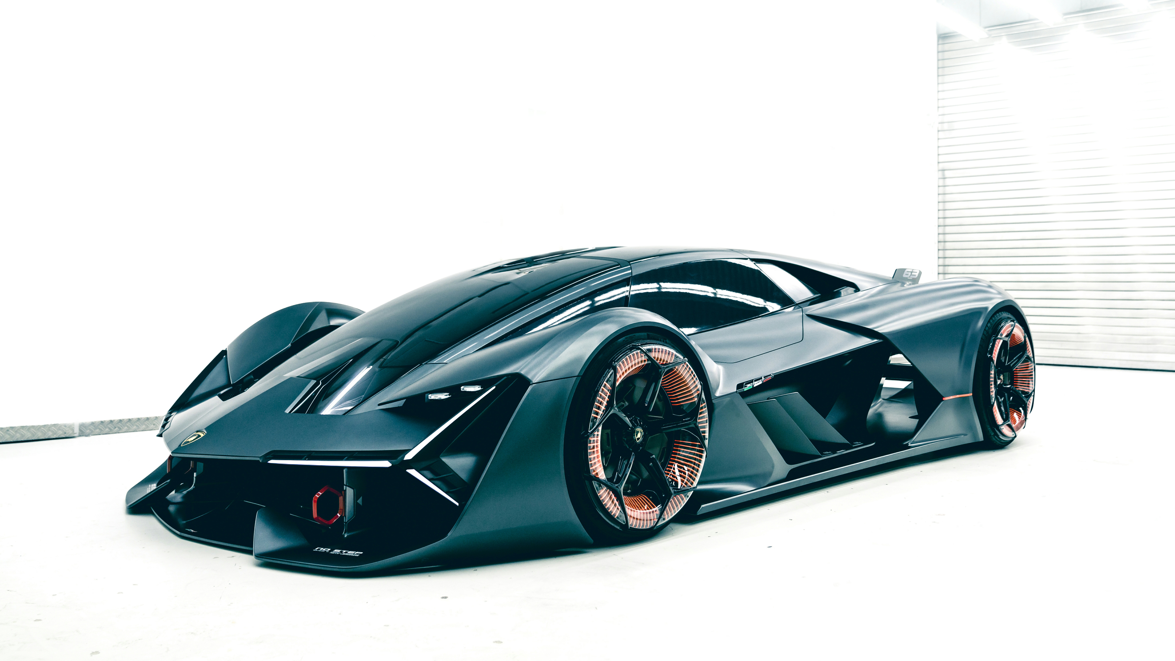 Lamborghini Terzo Millennio Electric Sports Car Ultra HD Desktop