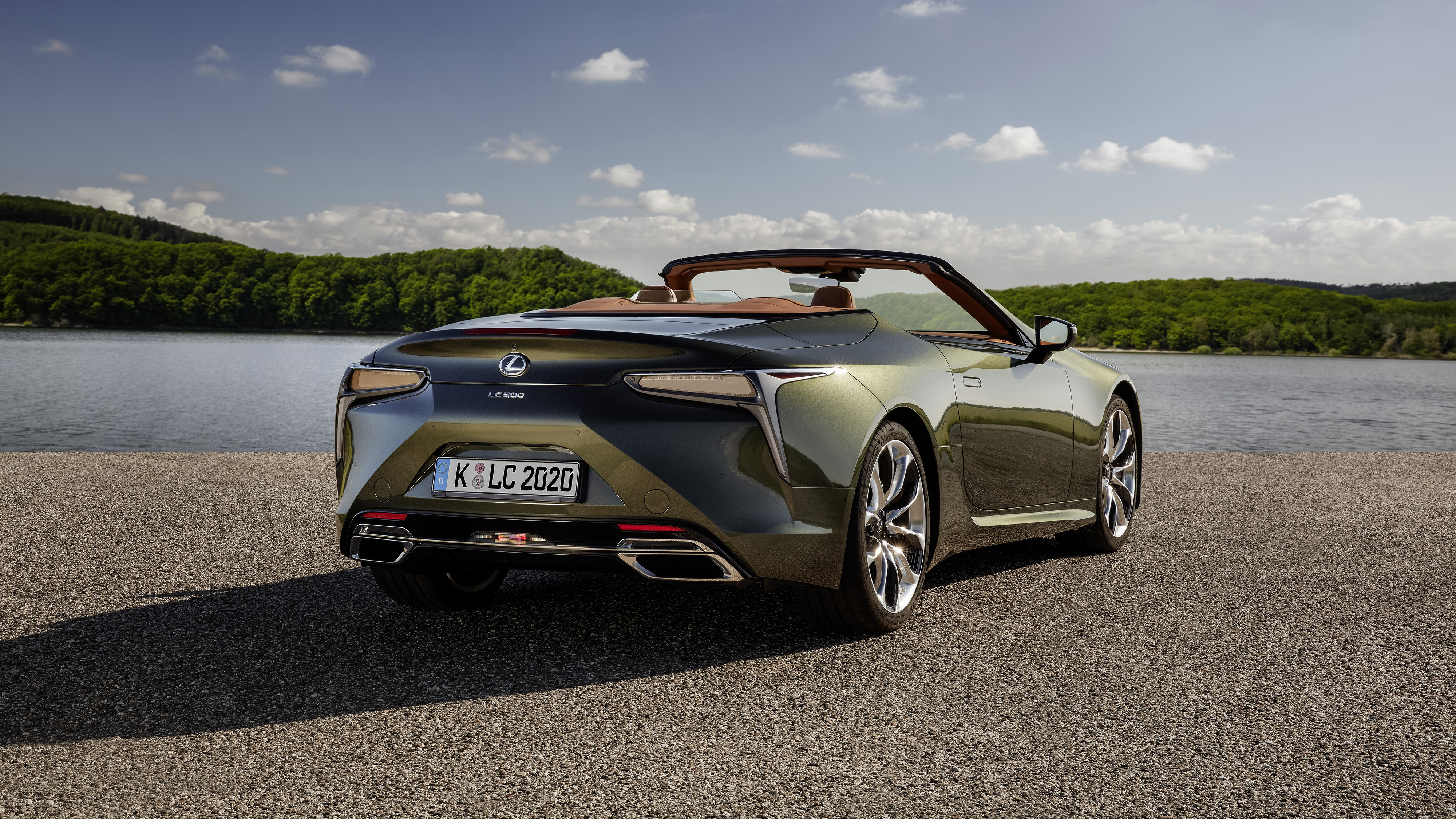 Lexus LC 500 Convertible 2020 4K 4 Wallpaper HD Car