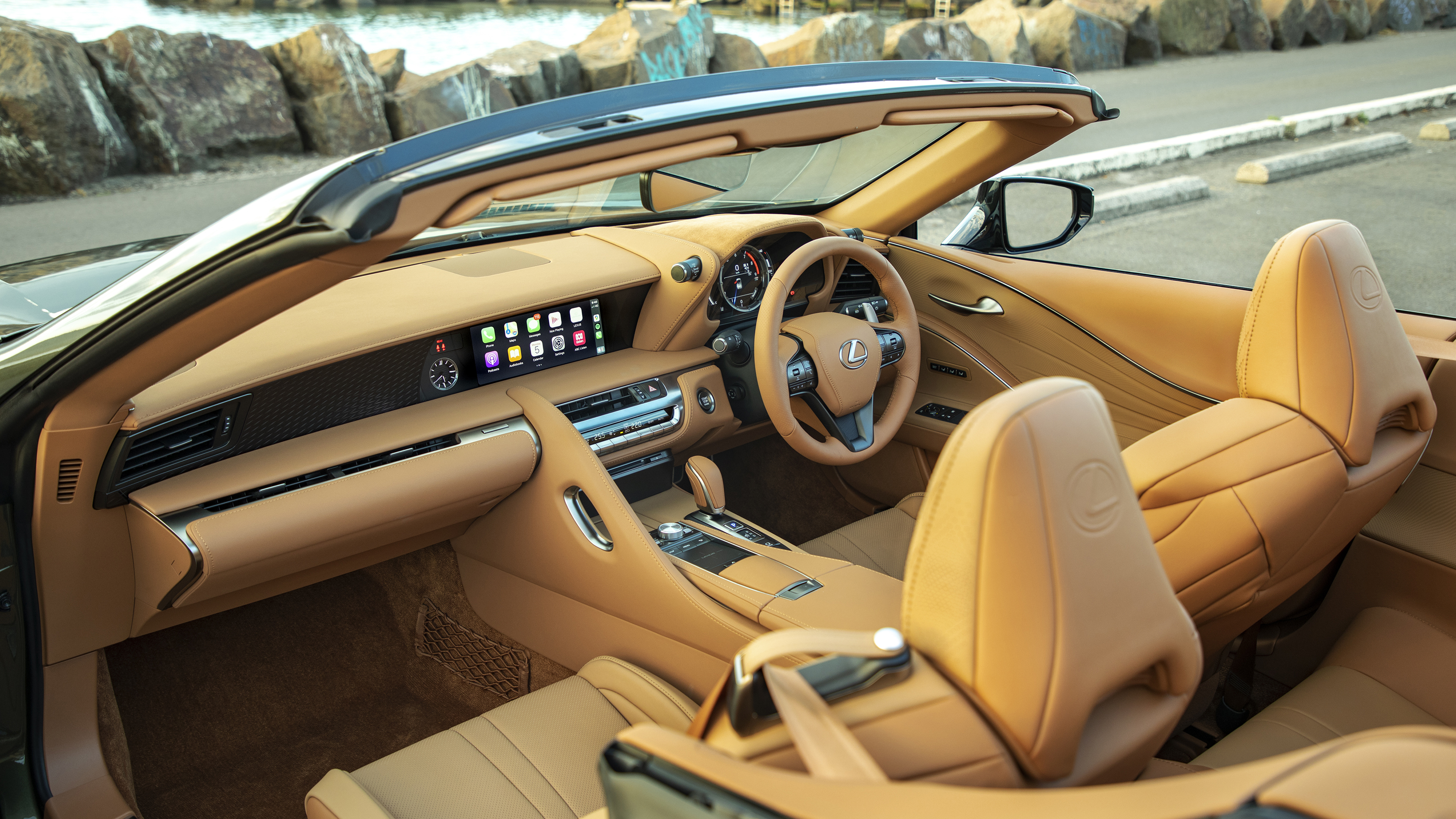 Lexus Lc 500 Convertible 2020 4k Interior Wallpaper Hd Car Wallpapers 16139