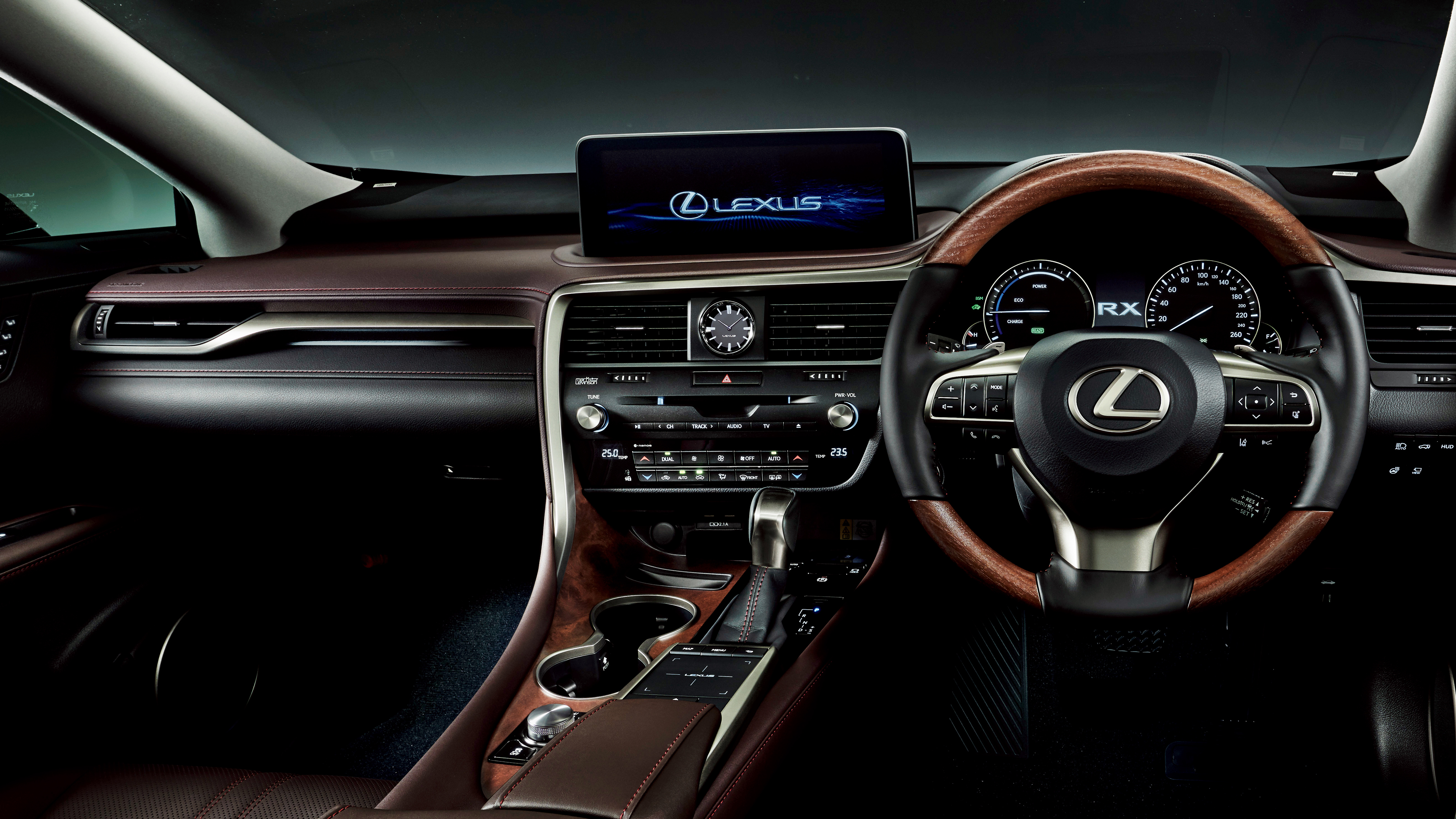 Lexus Rx 450h 2019 5k Interior Wallpaper Hd Car Wallpapers