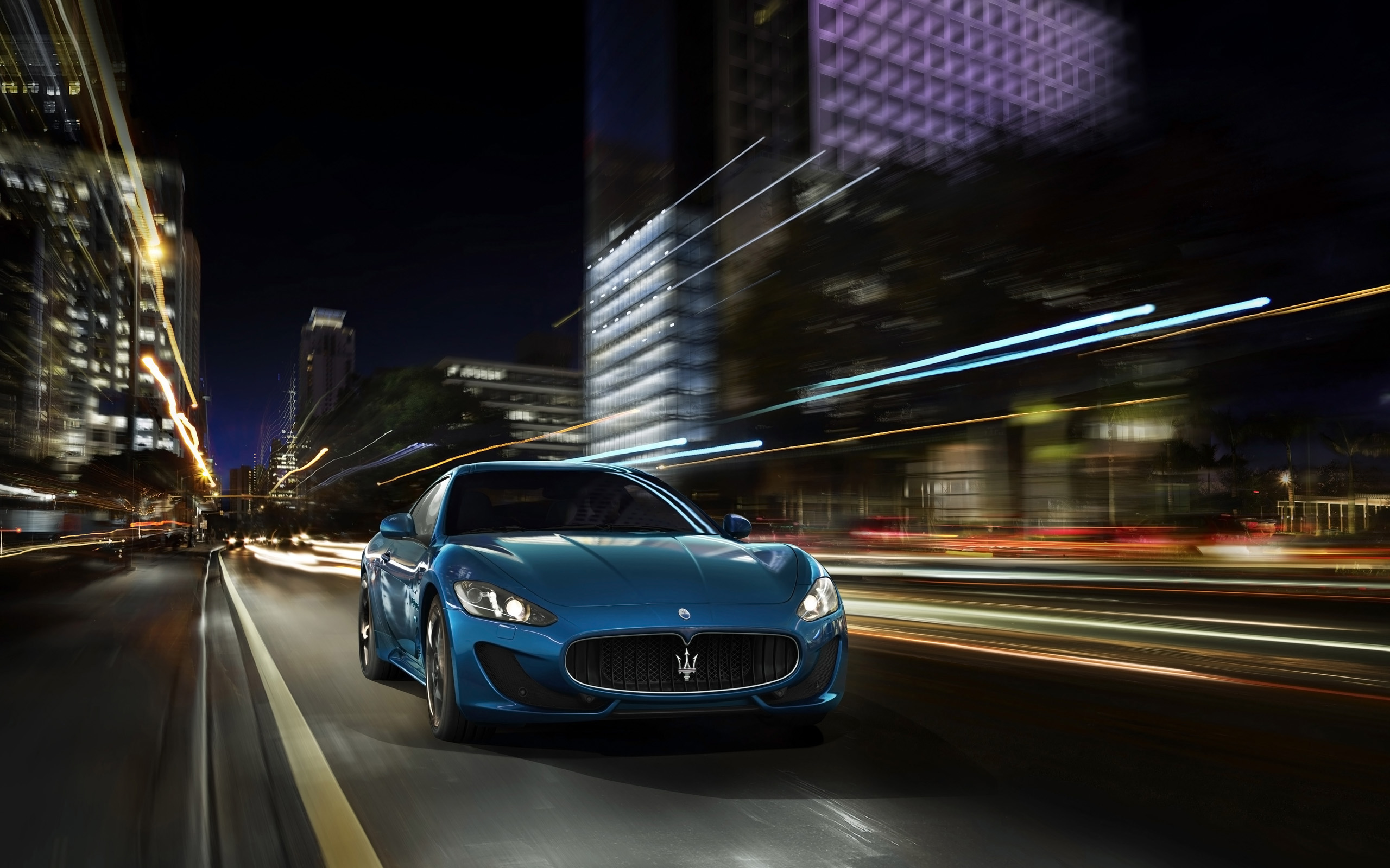 Maserati GranTurismo Sport Blue 2014 Wallpaper | HD Car Wallpapers | ID