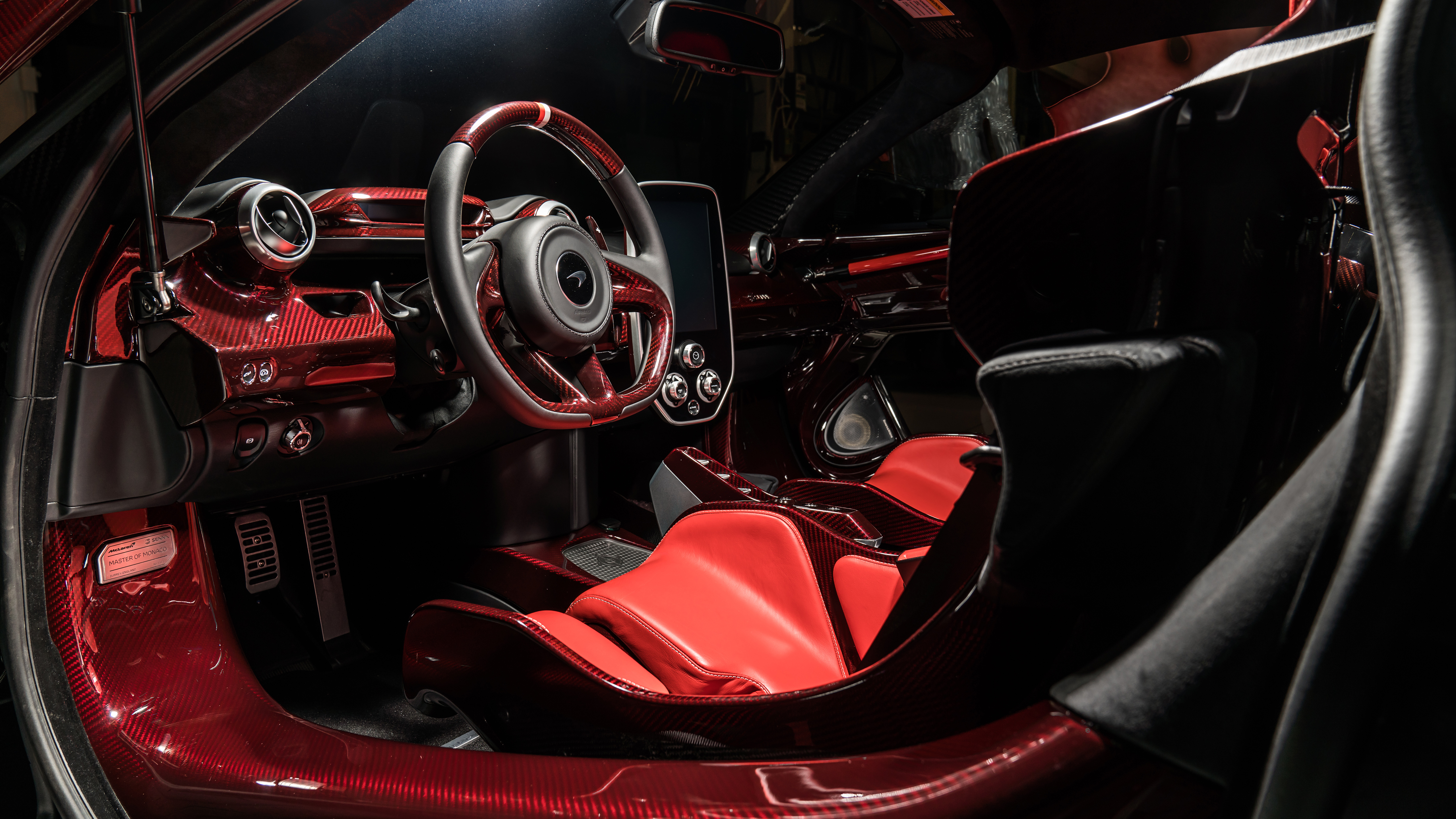 Mclaren Senna Xp The Master Of Monaco 2019 5k Interior