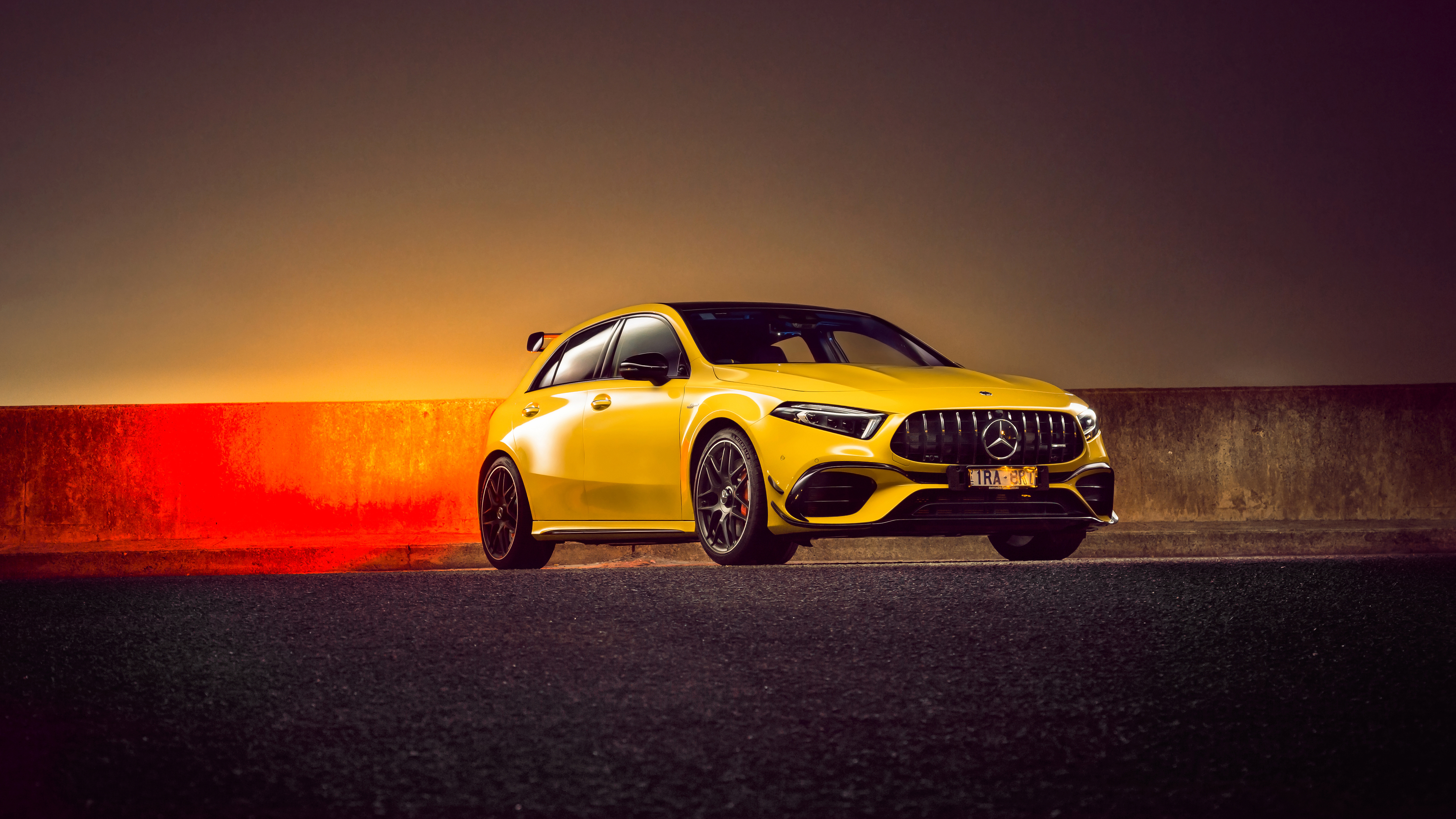 MercedesAMG A 45 S 4MATIC Aerodynamic Package 2020 4K 2