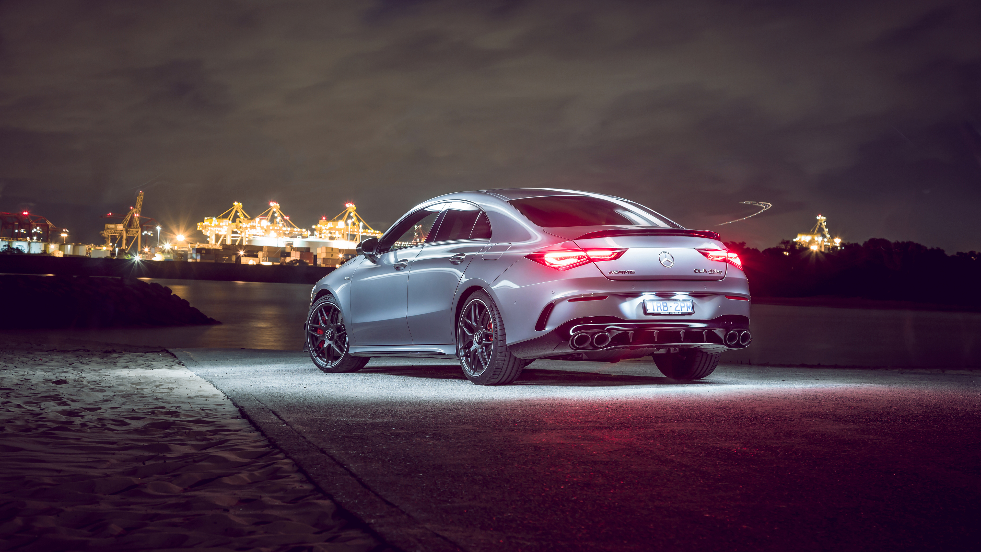 Mercedes-AMG CLA 45 S 4MATIC Aerodynamic Package 2020 4K 2 Wallpaper ...