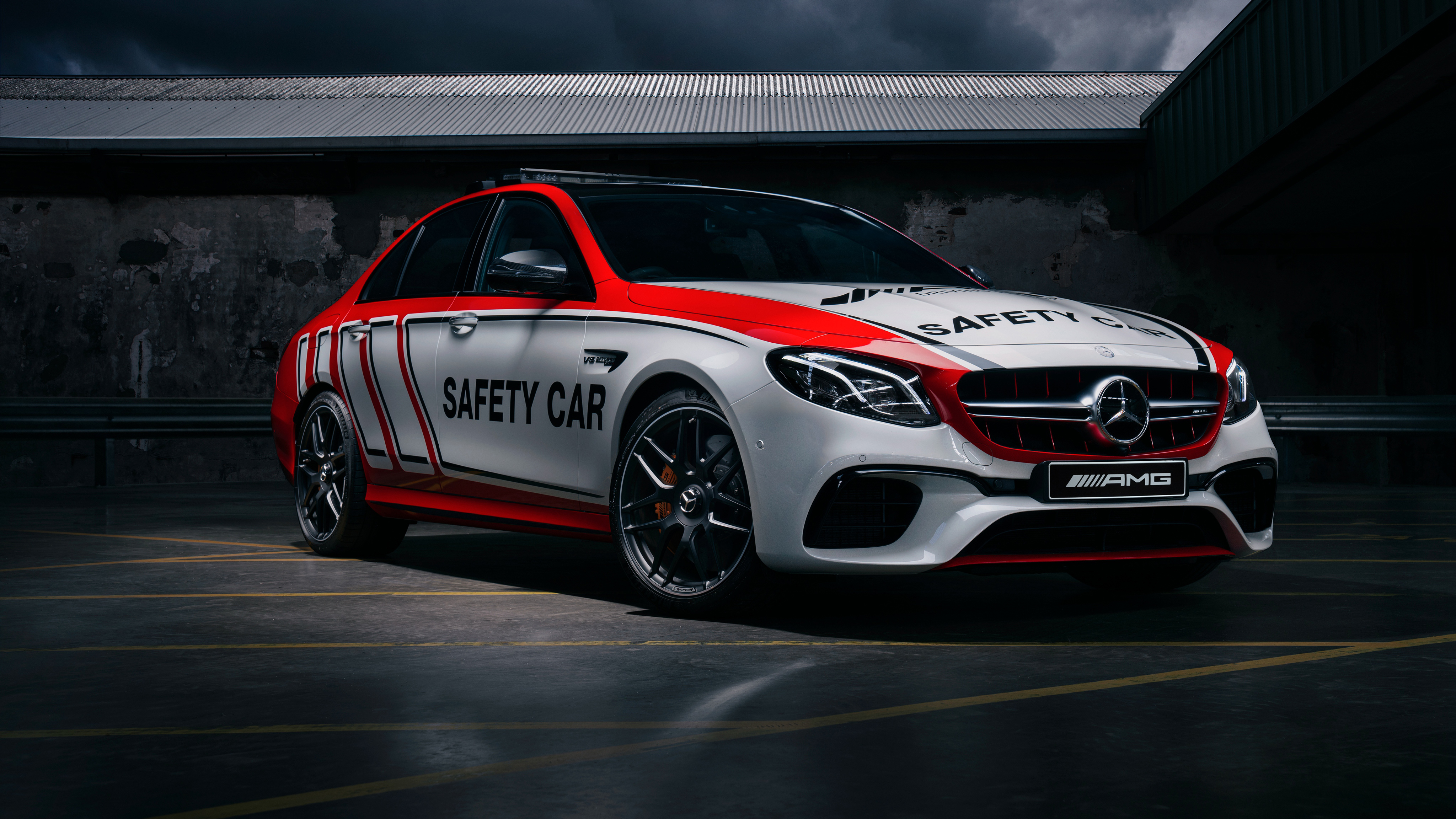 Mercedes AMG E 63 S 4MATIC Safety Car 4K 2 Wallpaper HD