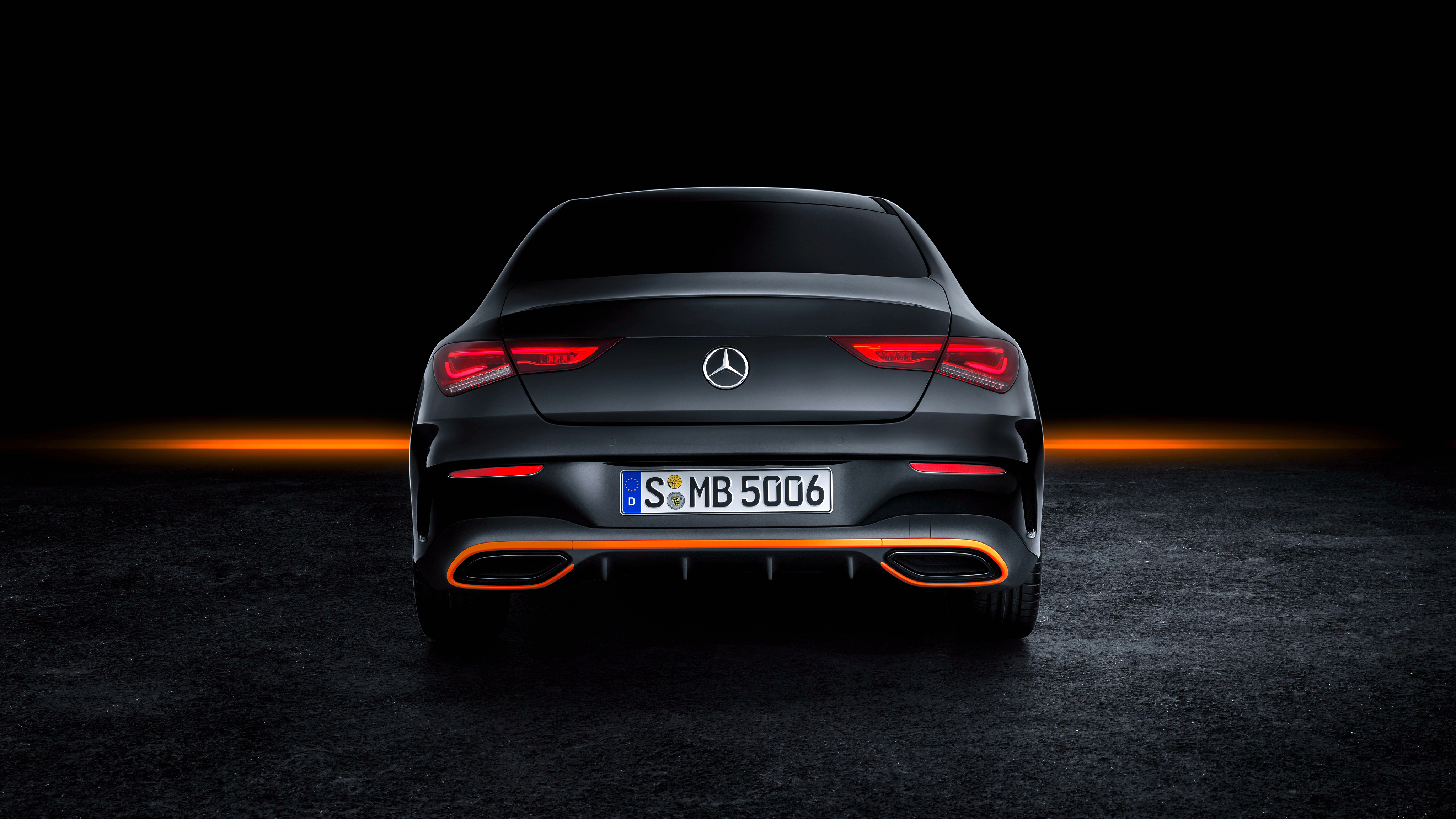 Mercedes-Benz CLA 250 AMG Line Edition Orange Art 2019 4K ...