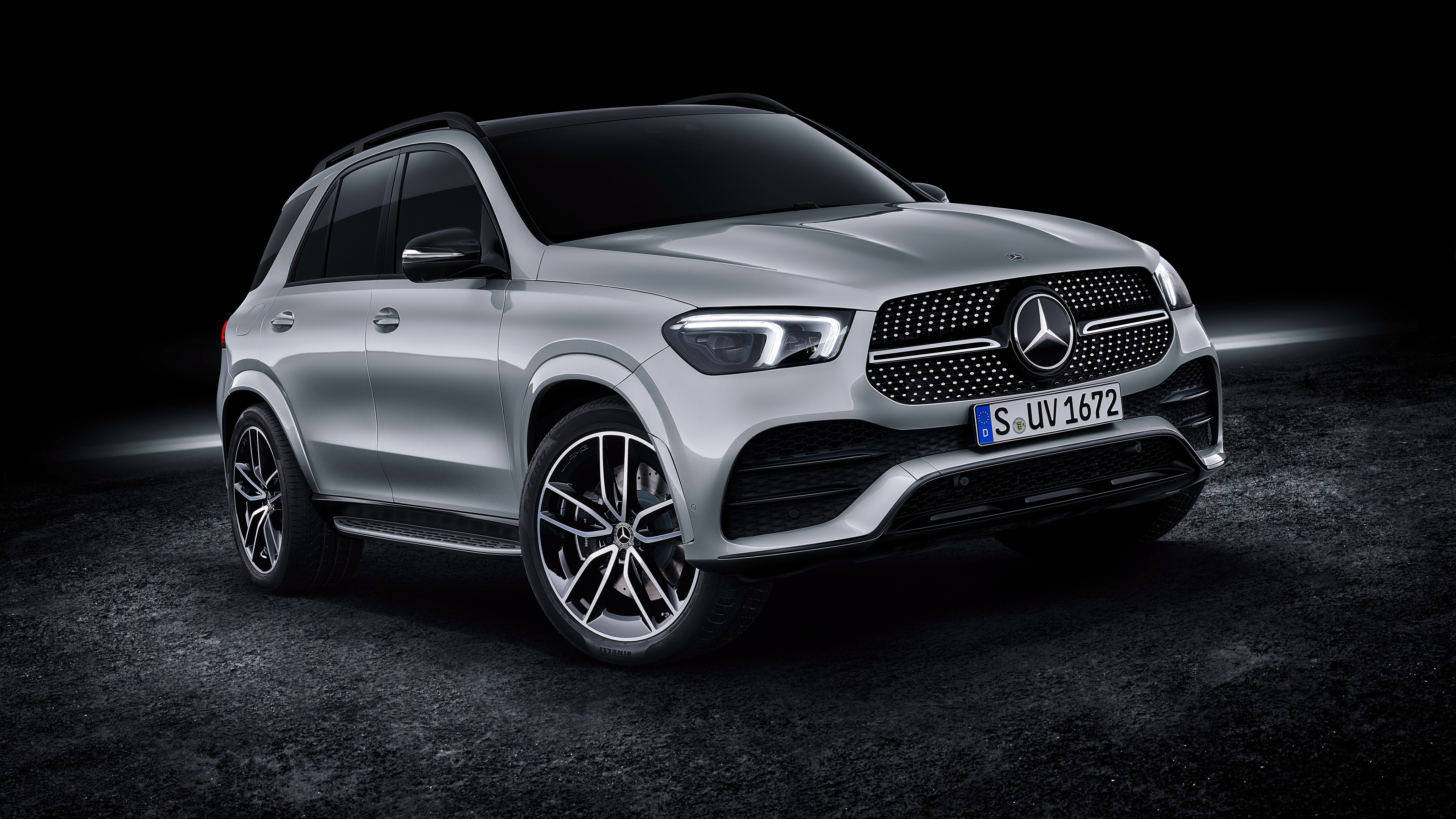 MercedesBenz GLE 450 4MATIC AMG Line 2019 4K Wallpaper HD Car