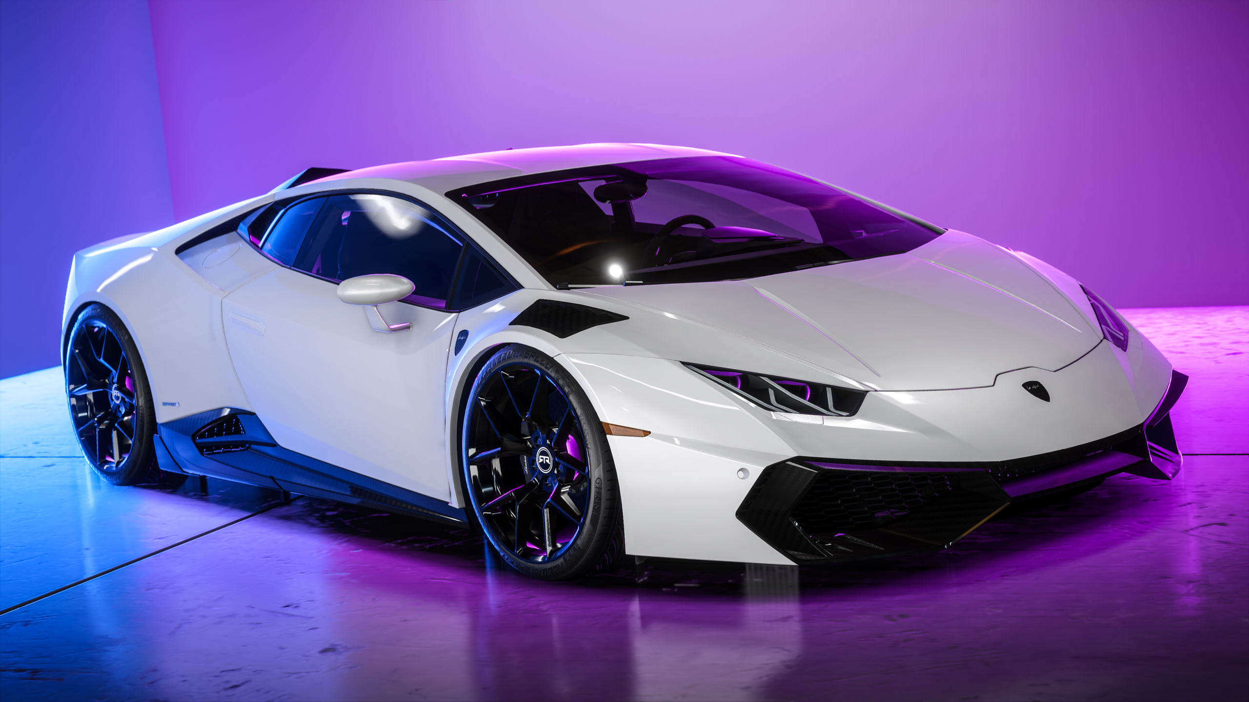 Neon Lamborghini Wallpaper | HD Car Wallpapers | ID #13742