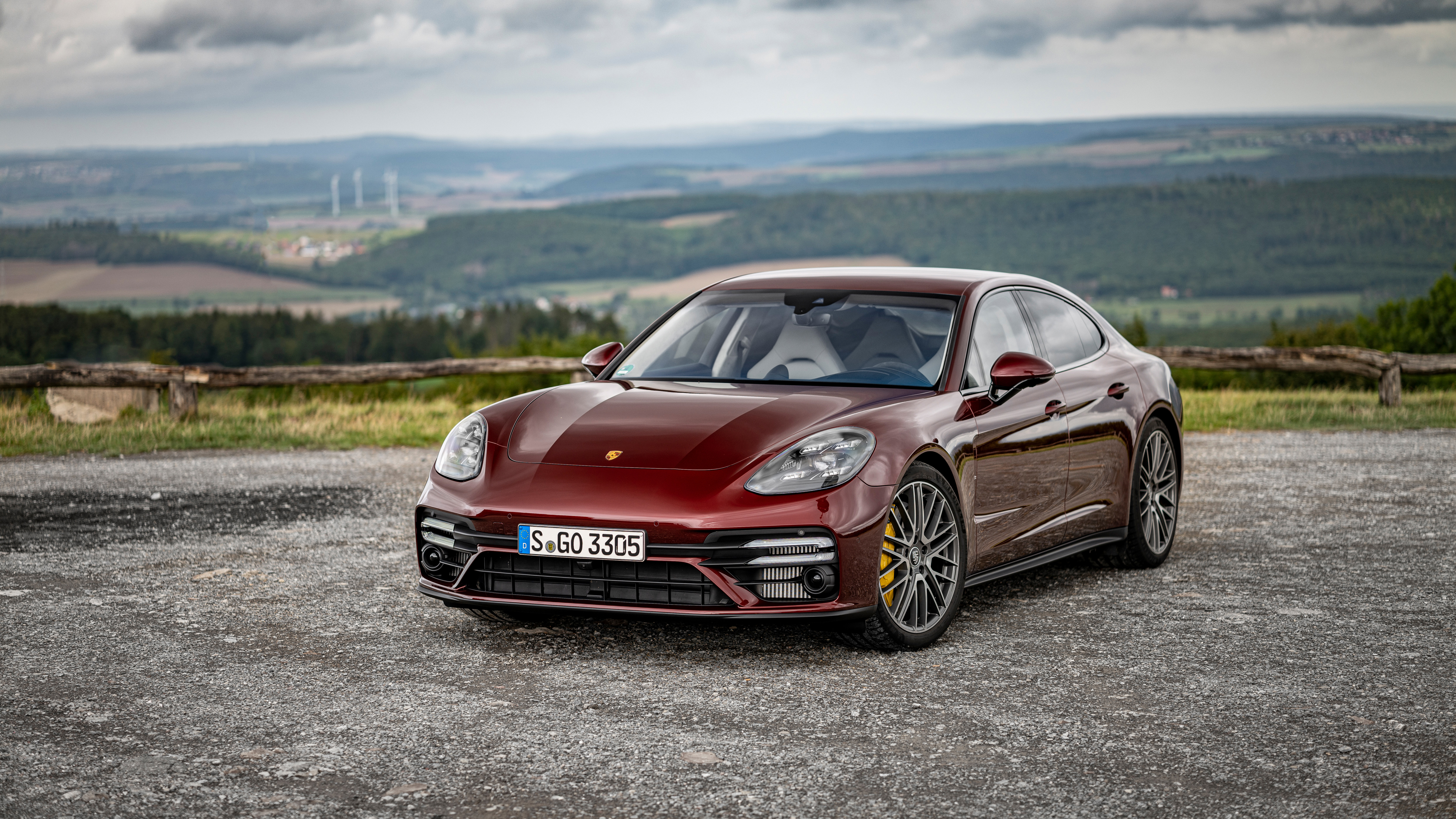 Porsche Panamera Turbo S 2020 5K Wallpaper HD Car